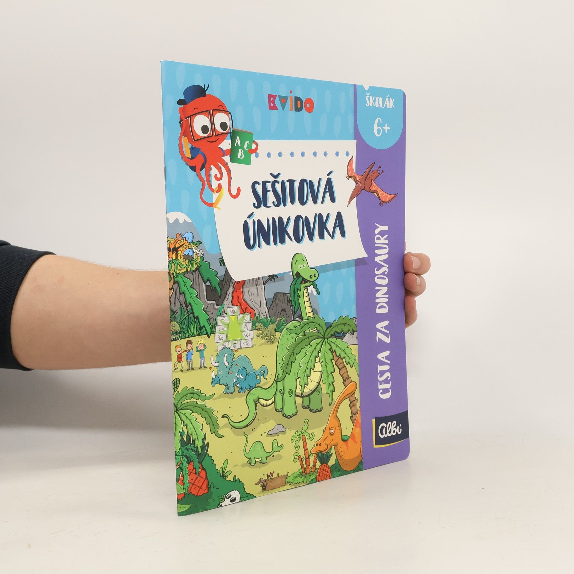 Libor Drobný Sešitová únikovka. Cesta za dinosaury