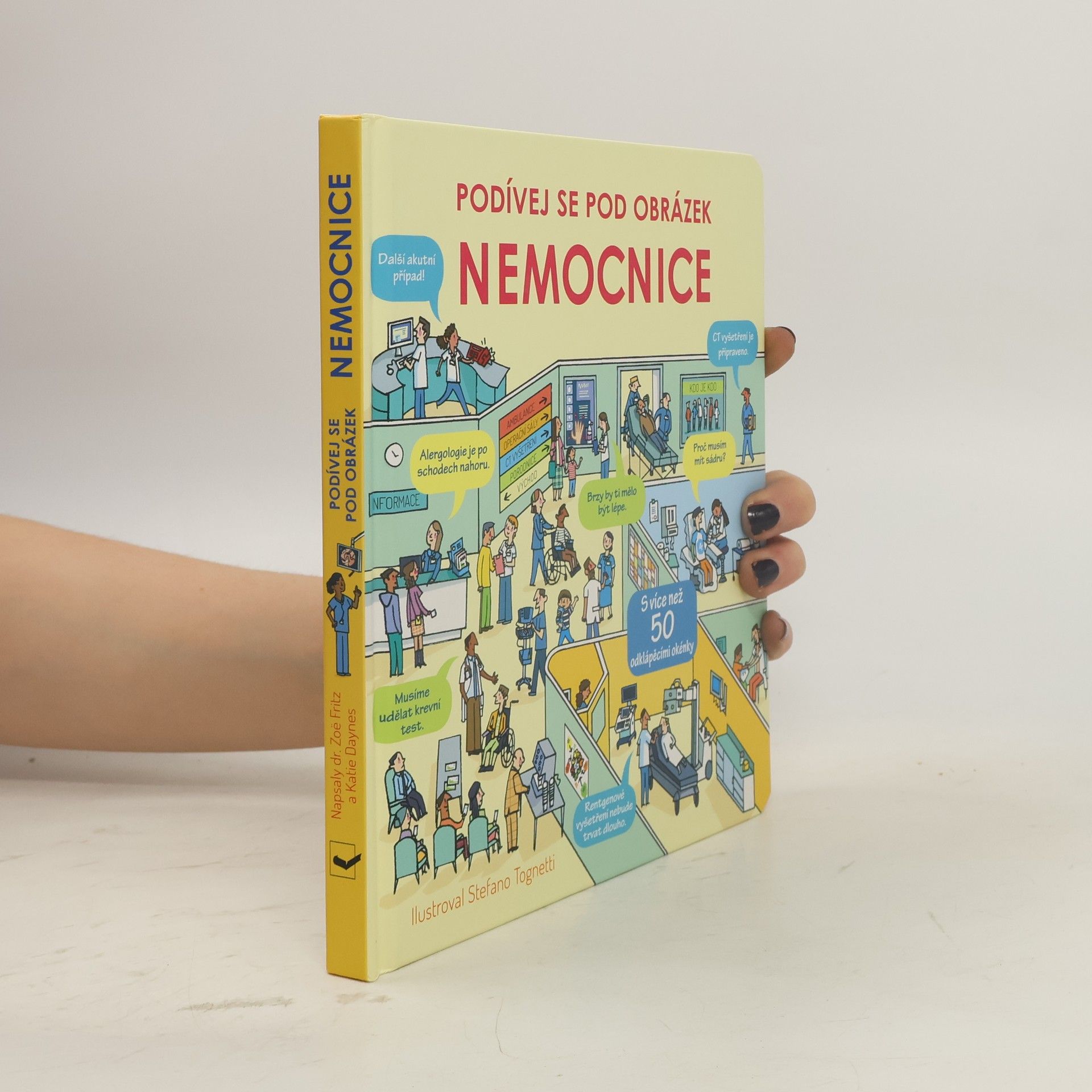 Katie Daynes Nemocnice - Podívej se pod obrázek