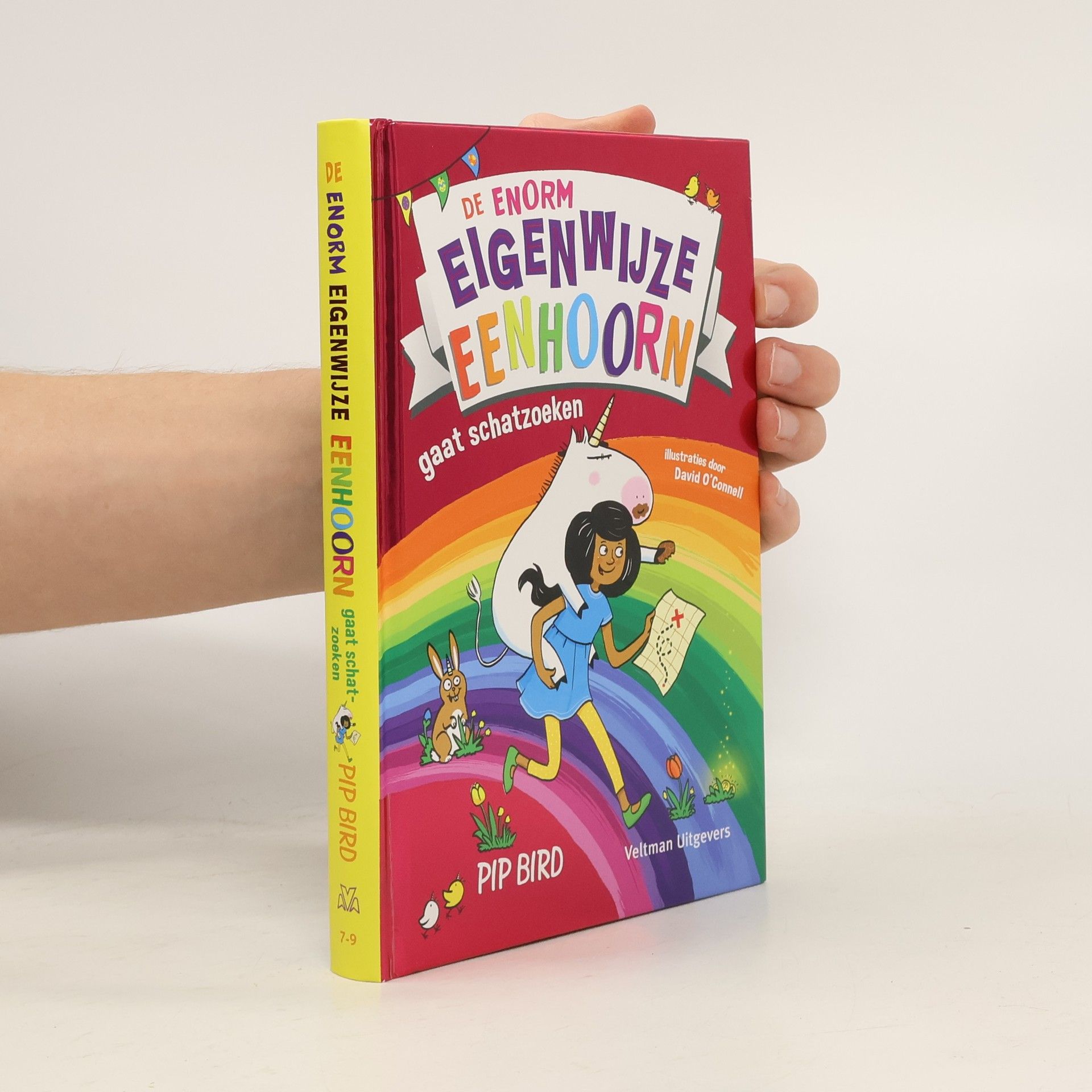 De enorm eigenwijze eenhoorn gaat schatzoeken