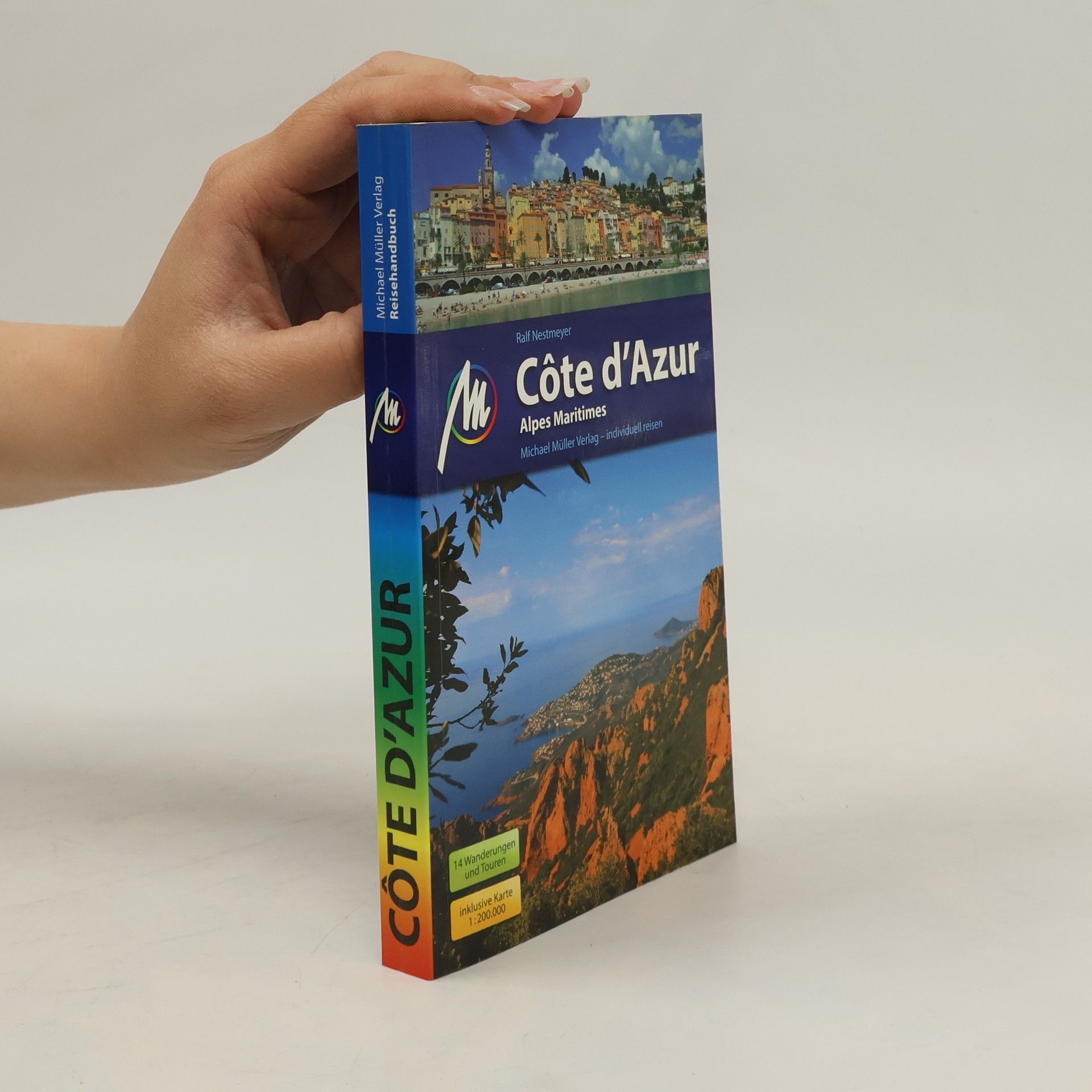 Côte d'Azur Alpes Maritimes Deutsch 133 farb. Fotos -