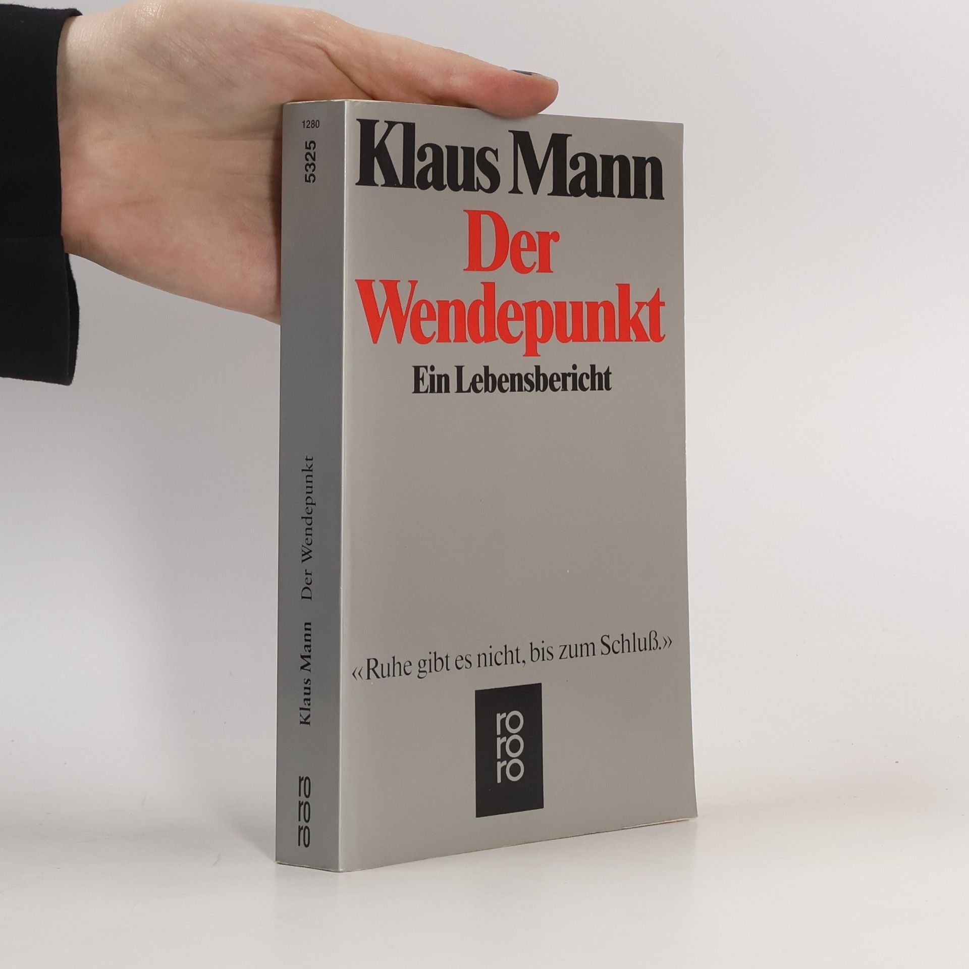 Erika Mann Der Wendepunkt