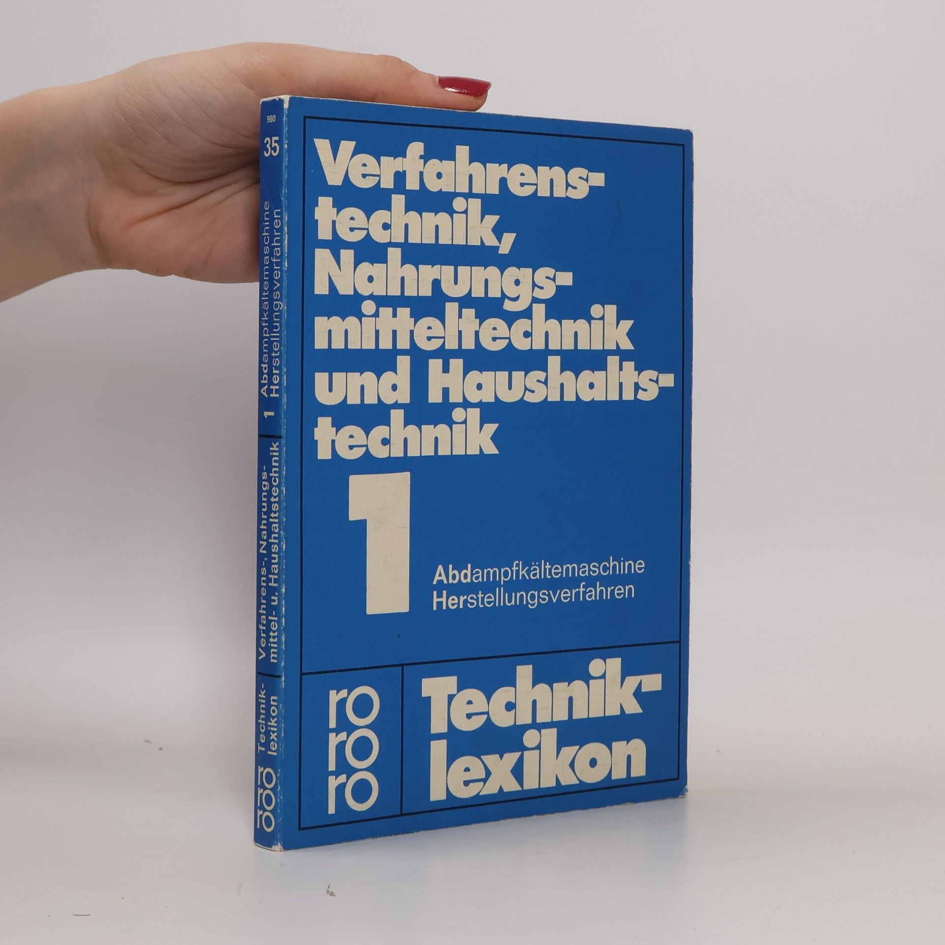 Kurt Schiefer Verfahrenstechnik. 1, Abdampfkältemaschine - Herstellungsverfahren