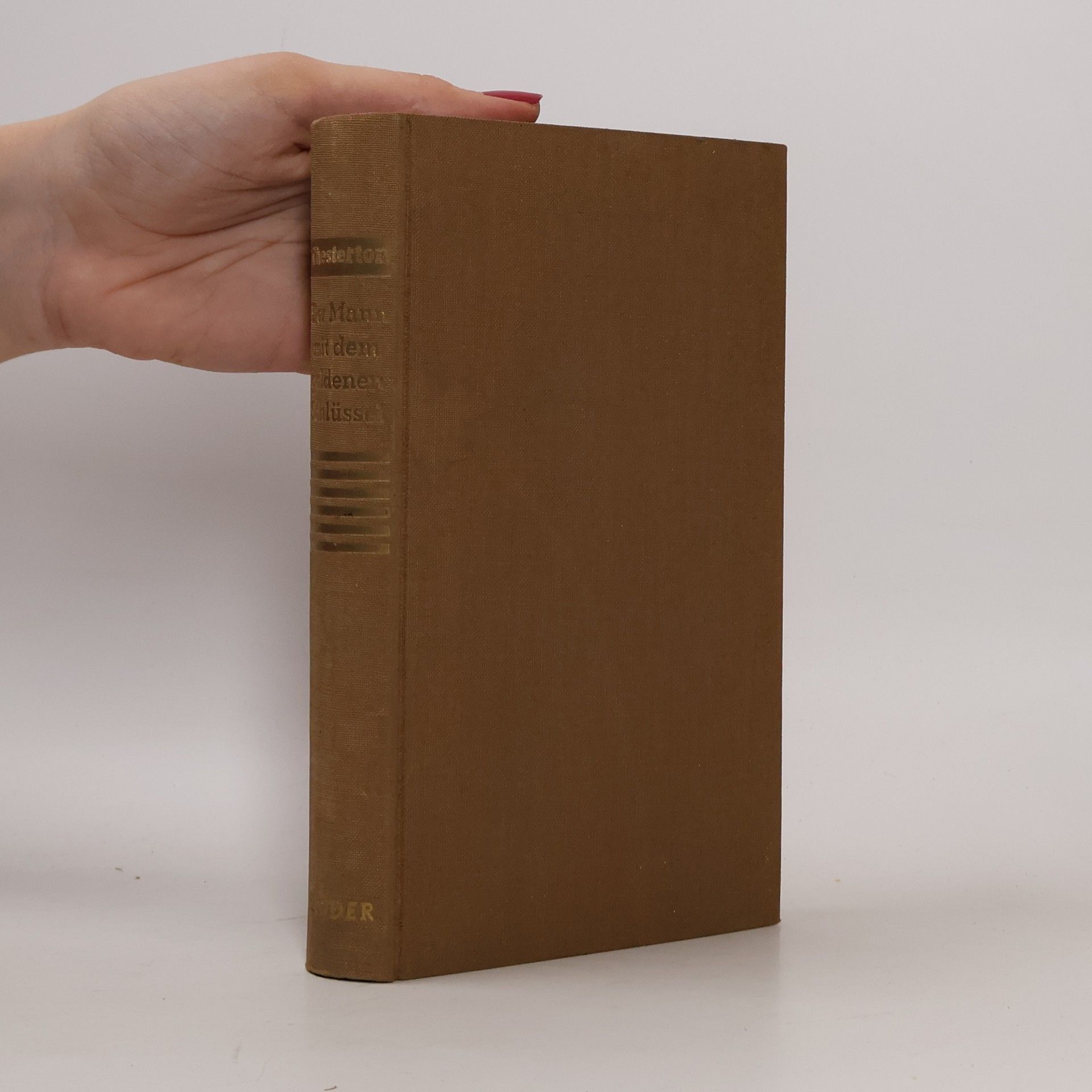 G. K. Chesterton Der Mann mit dem goldenen Schlüssel