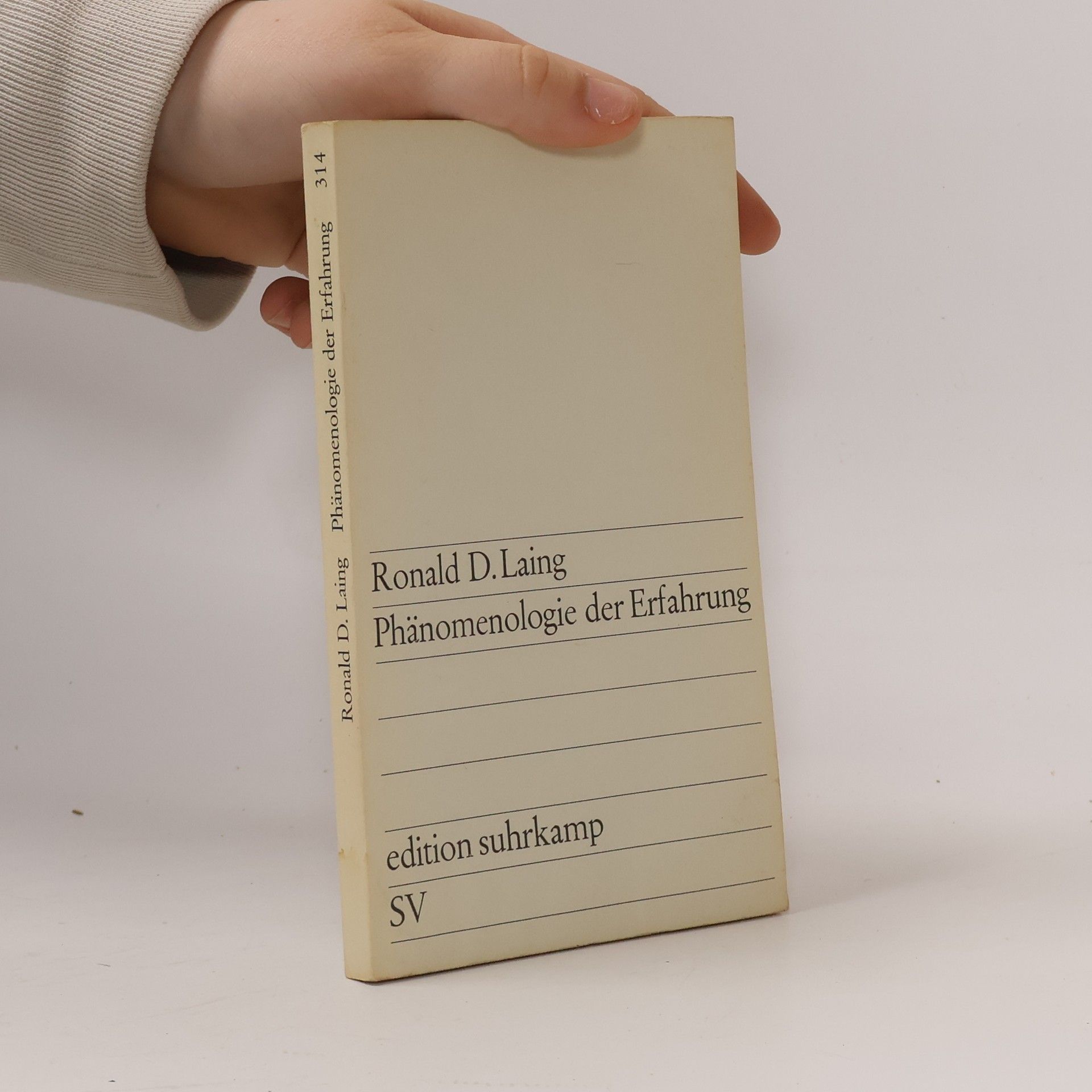 R. D. Laing Phänomenologie der Erfahrung