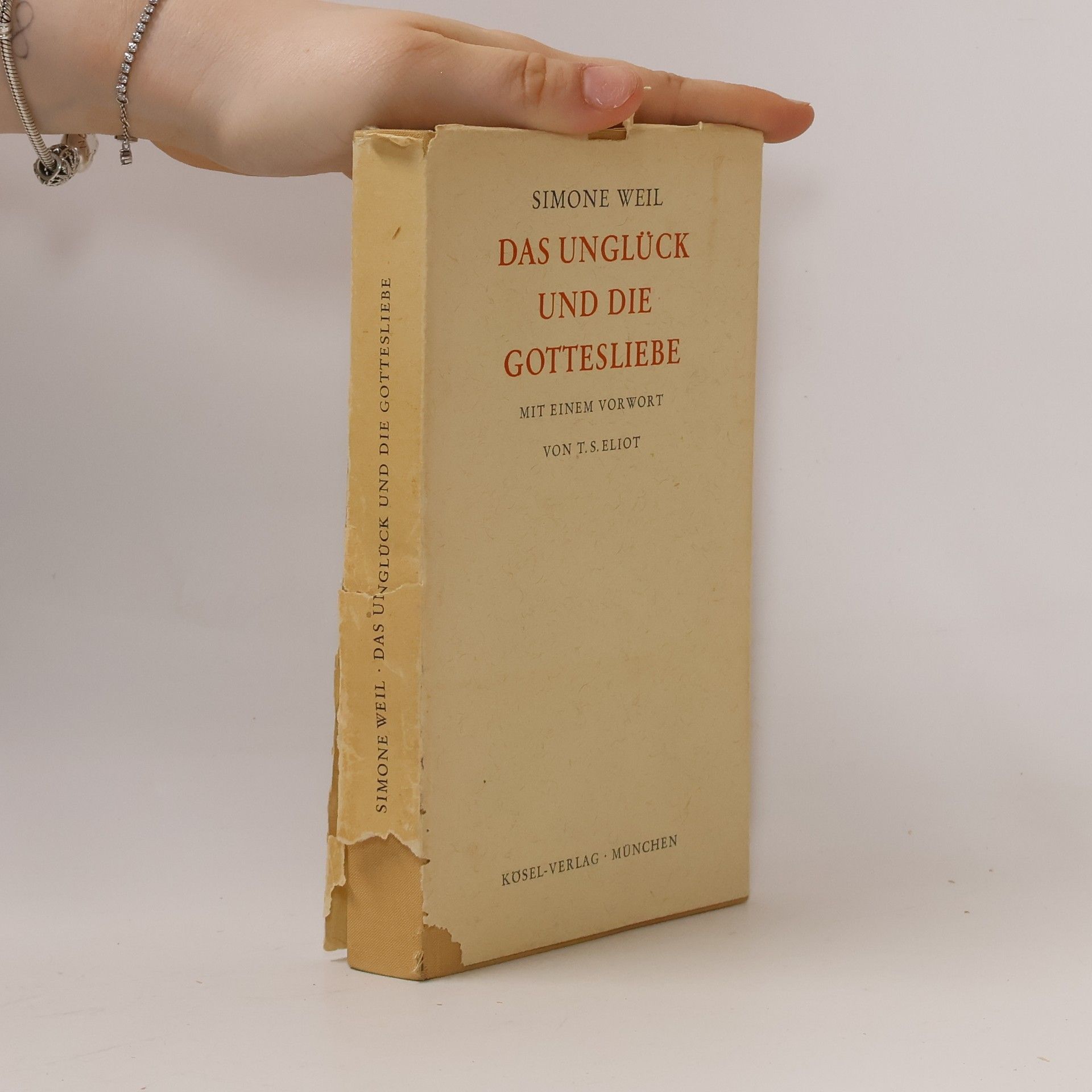 Simone Weil Das Unglück und die Gottesliebe