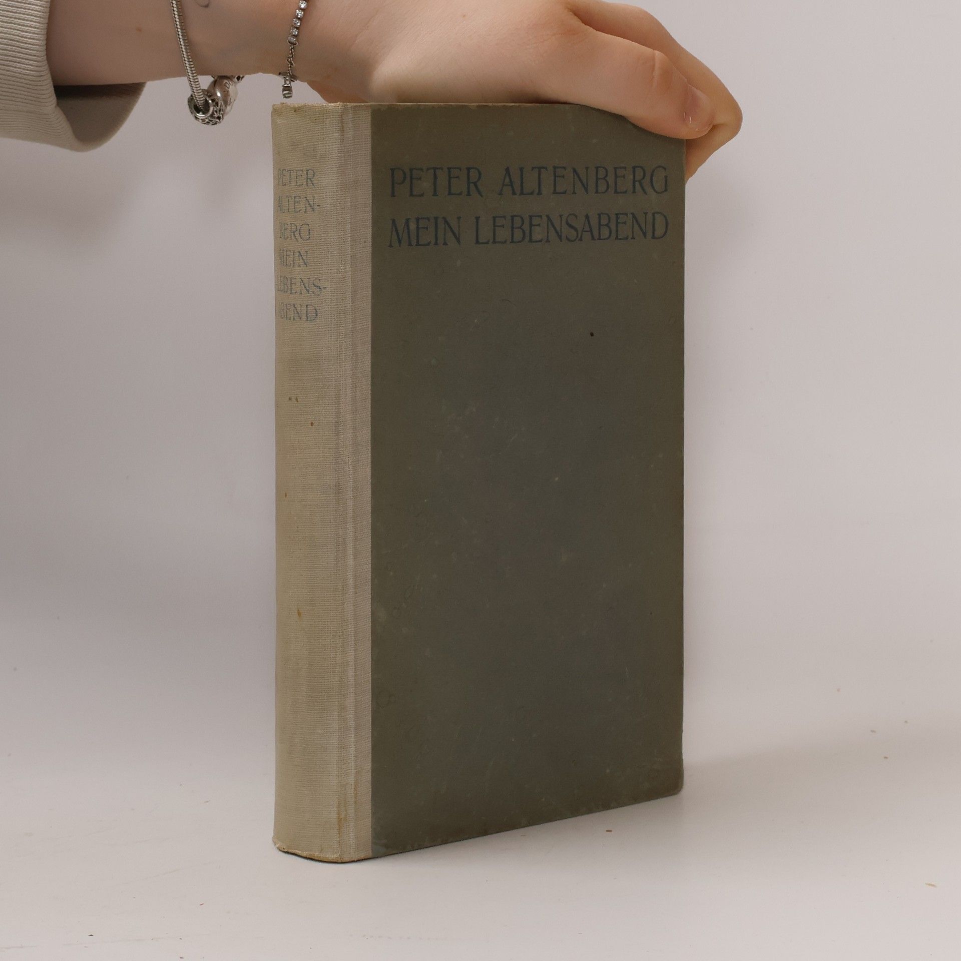 Peter Altenberg Mein Lebensabend