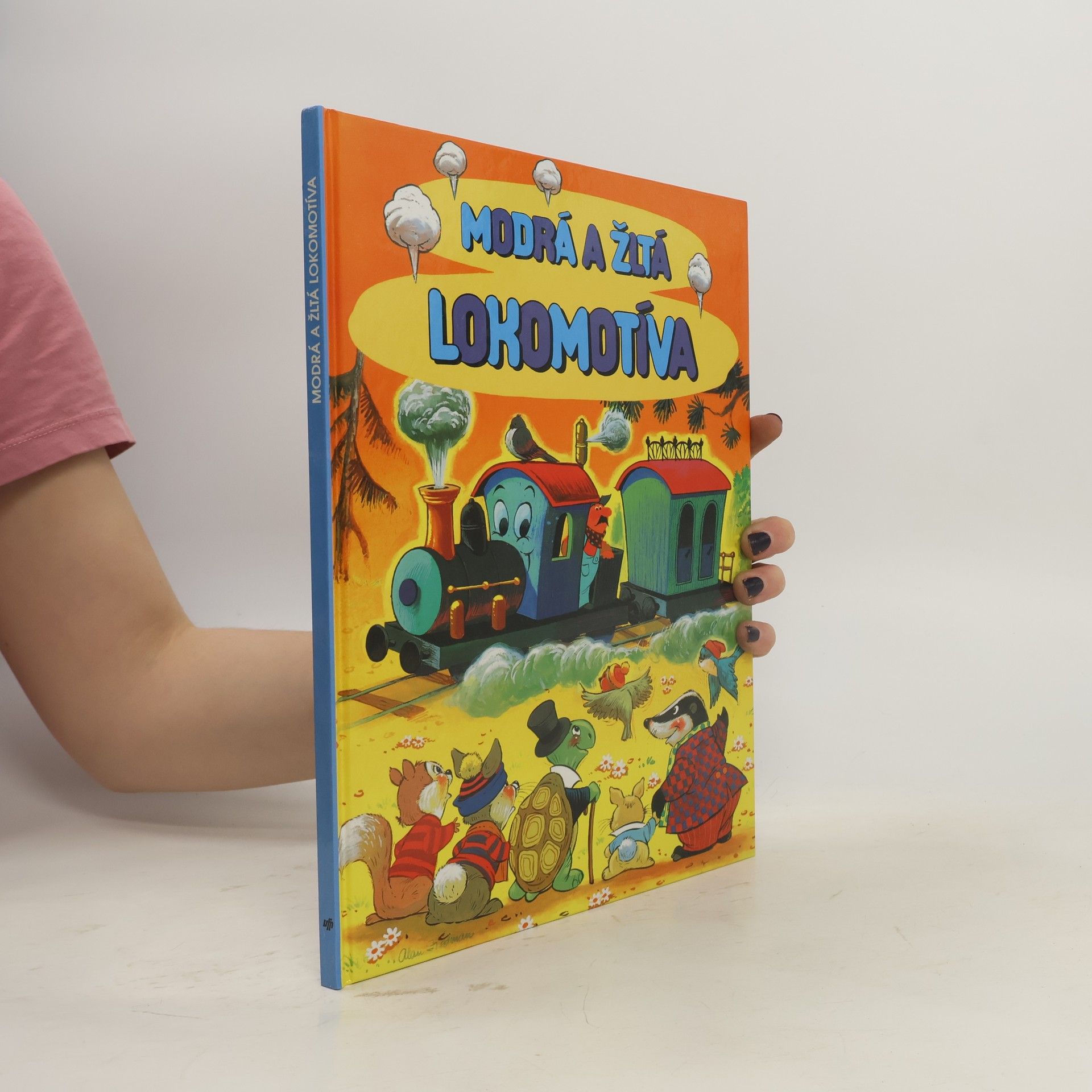 Hayden McAllister Modrá a žltá lokomotíva