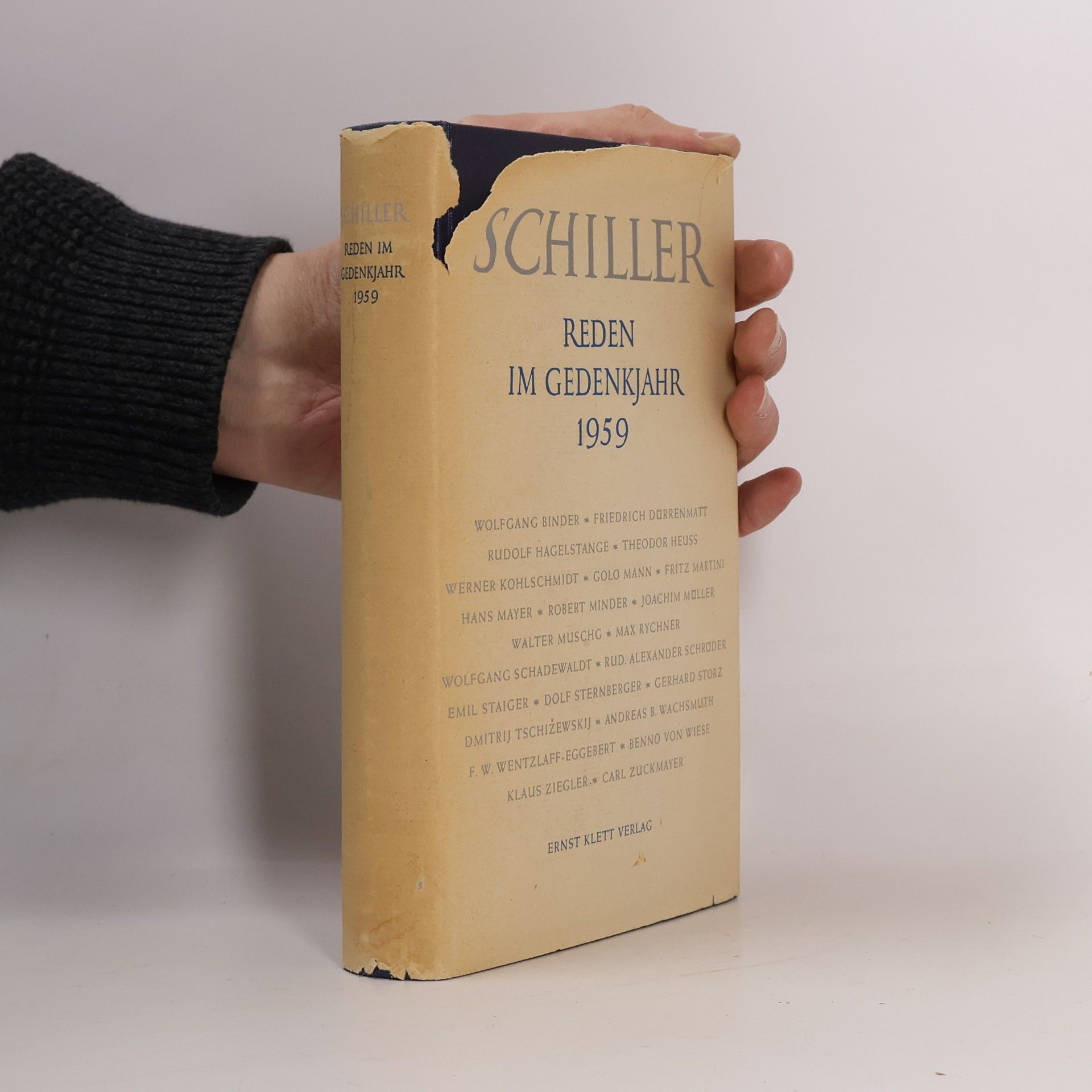 Bernhard Zeller Schiller. Reden im Gedenkjahr 1959