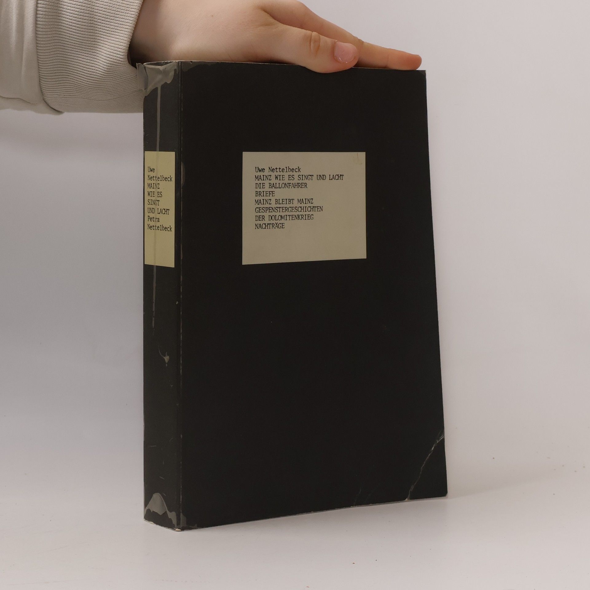 Mainz wie es singt und lacht. Die Ballonfahrer. Briefe. Mainz bleibt Mainz. Gespenstergeschichten. Der Dolomitenkrieg. Nachträge