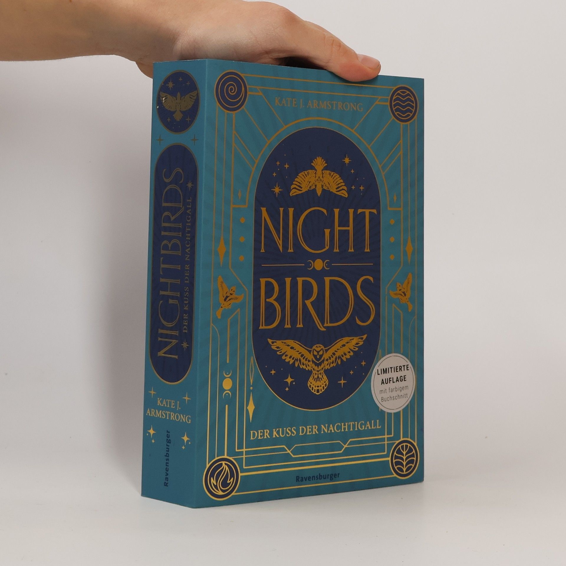 Kate Armstrong Nightbirds, Band 1: Der Kuss der Nachtigall (Epische Romantasy Limitierte Auflage mit Farbschnitt)