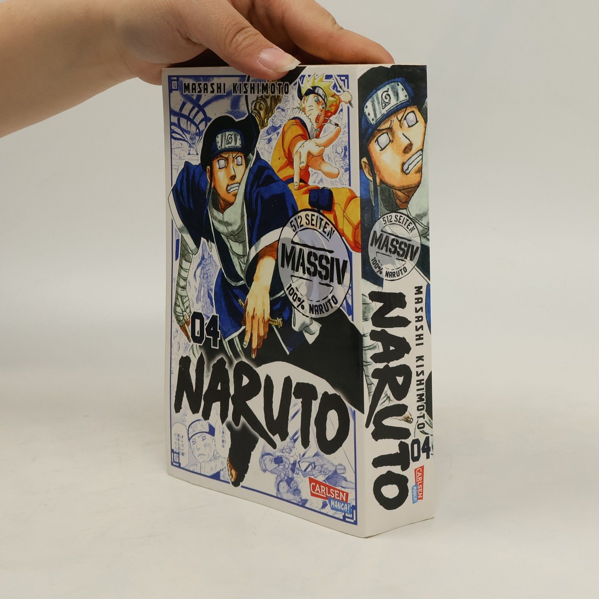 Masashi Kishimoto Naruto Massiv 4