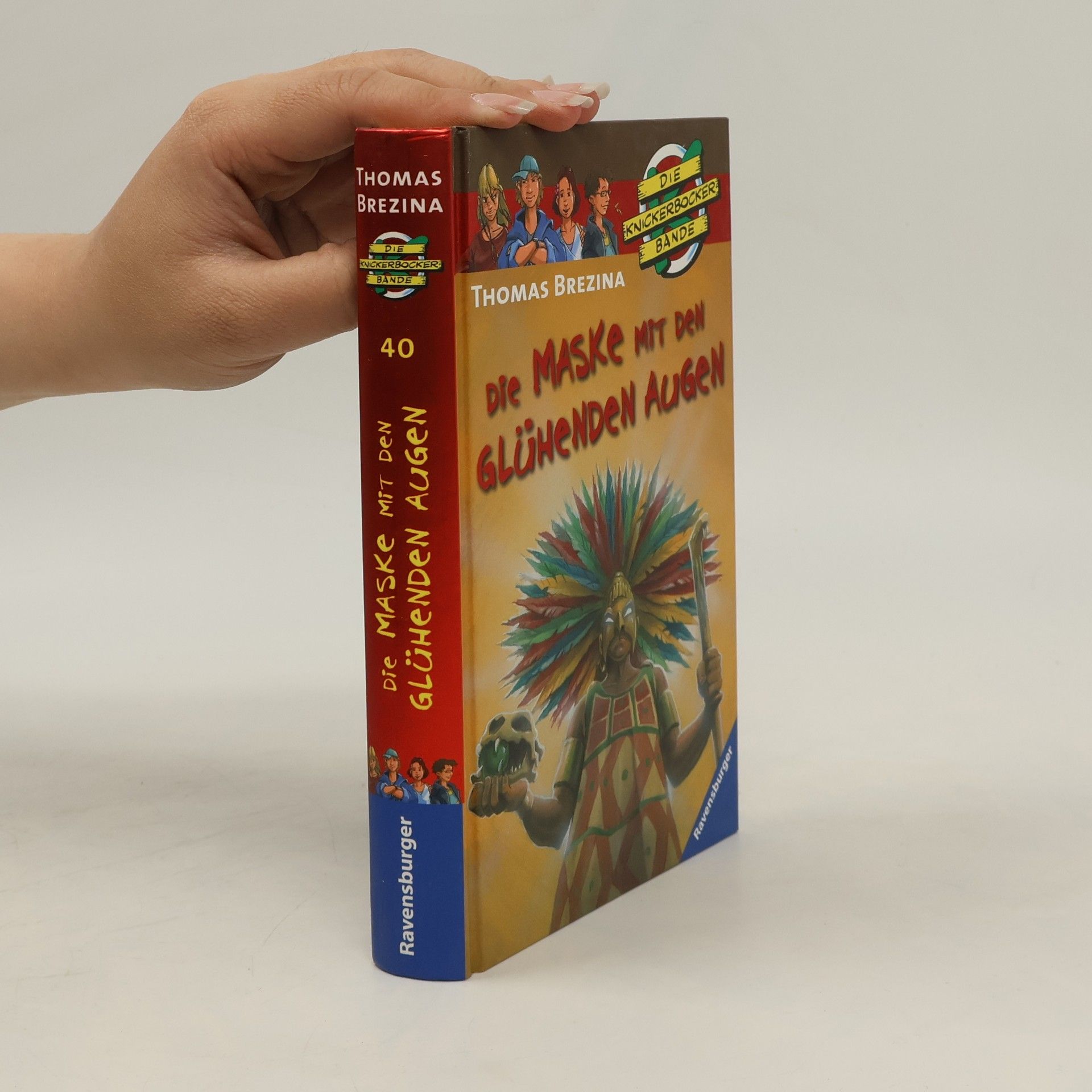Die Knickerbocker-Bande: Die Maske mit den gluhenden Augen