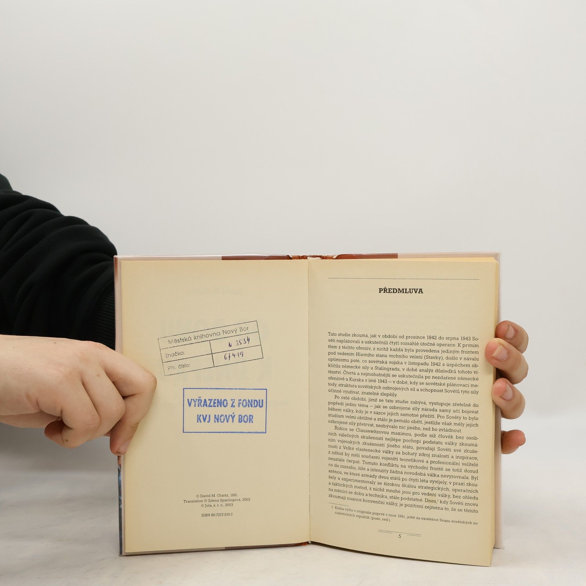 David M. Glantz Od Donu k Dněpru - sovětská ofenziva (prosinec 1942 – srpen 1943)