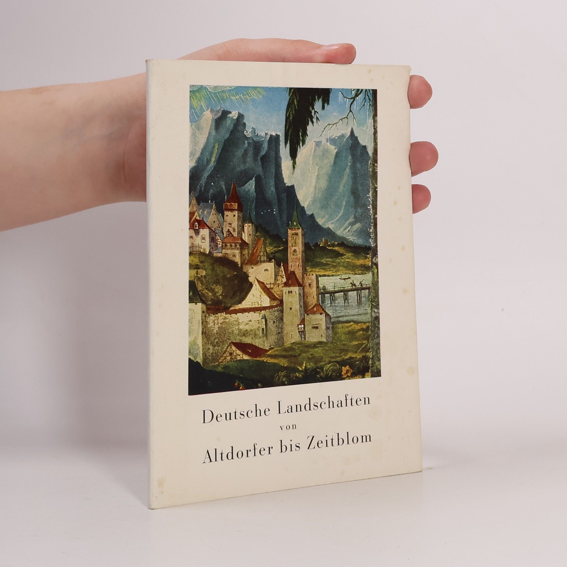 Collectif d'auteurs Deutsche Landschaften von Altdorfer bis Zeitblom
