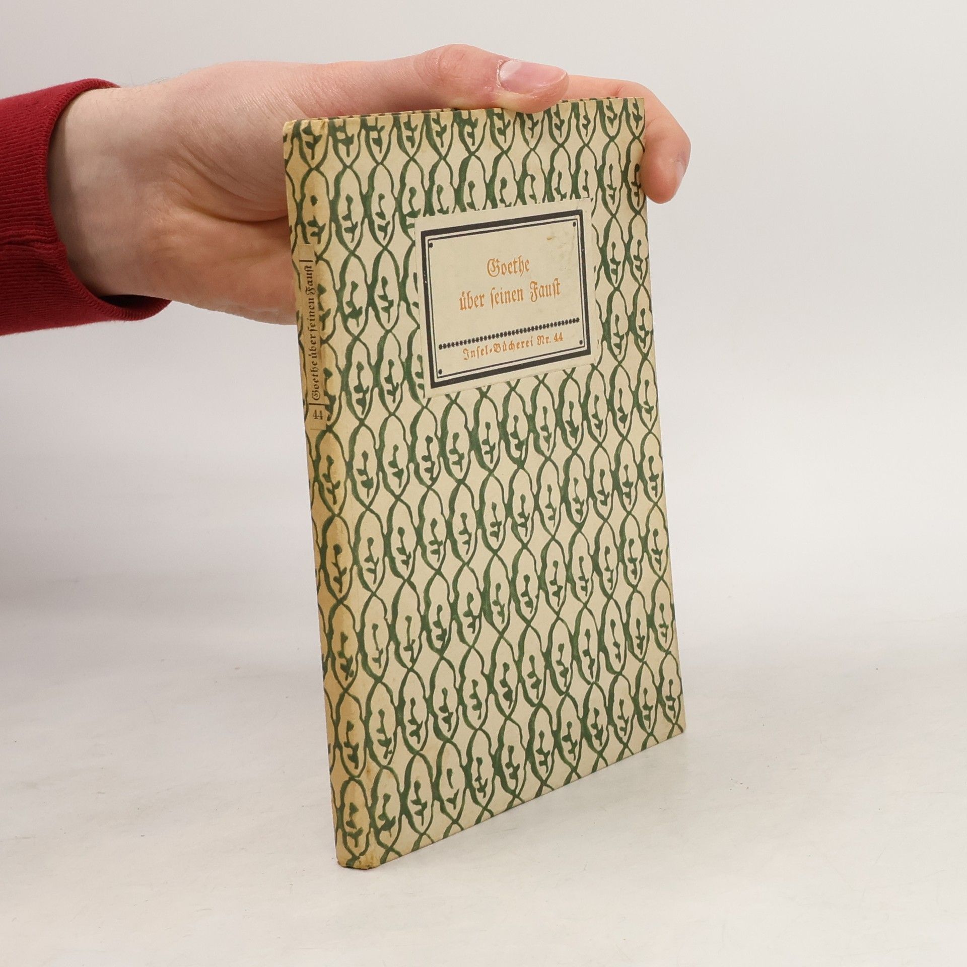 Johann Wolfgang von Goethe Goethe über seinen Faust