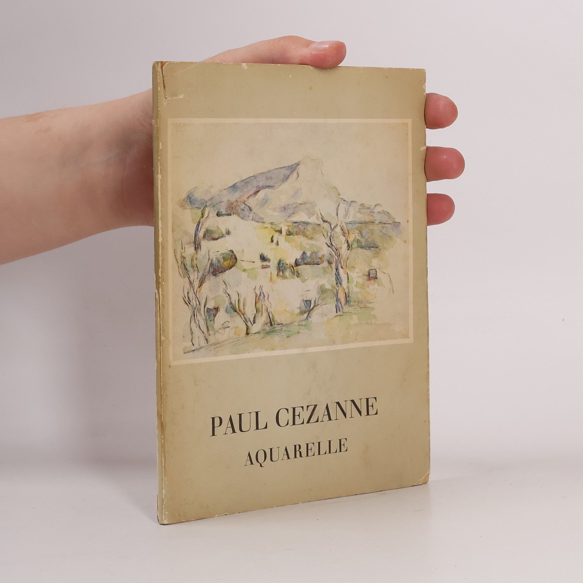 Leopold Zahn Paul Cezanne: Aquarelle