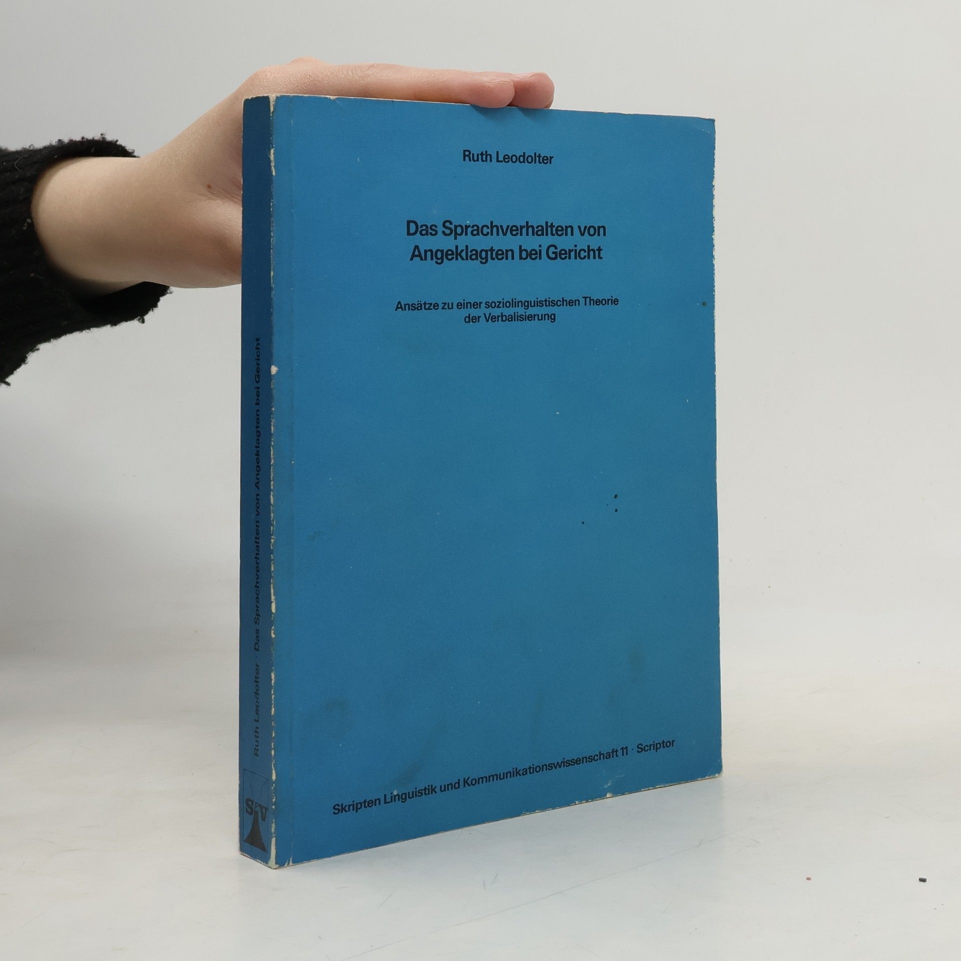 Das Sprachverhalten von Angeklagten bei Gericht