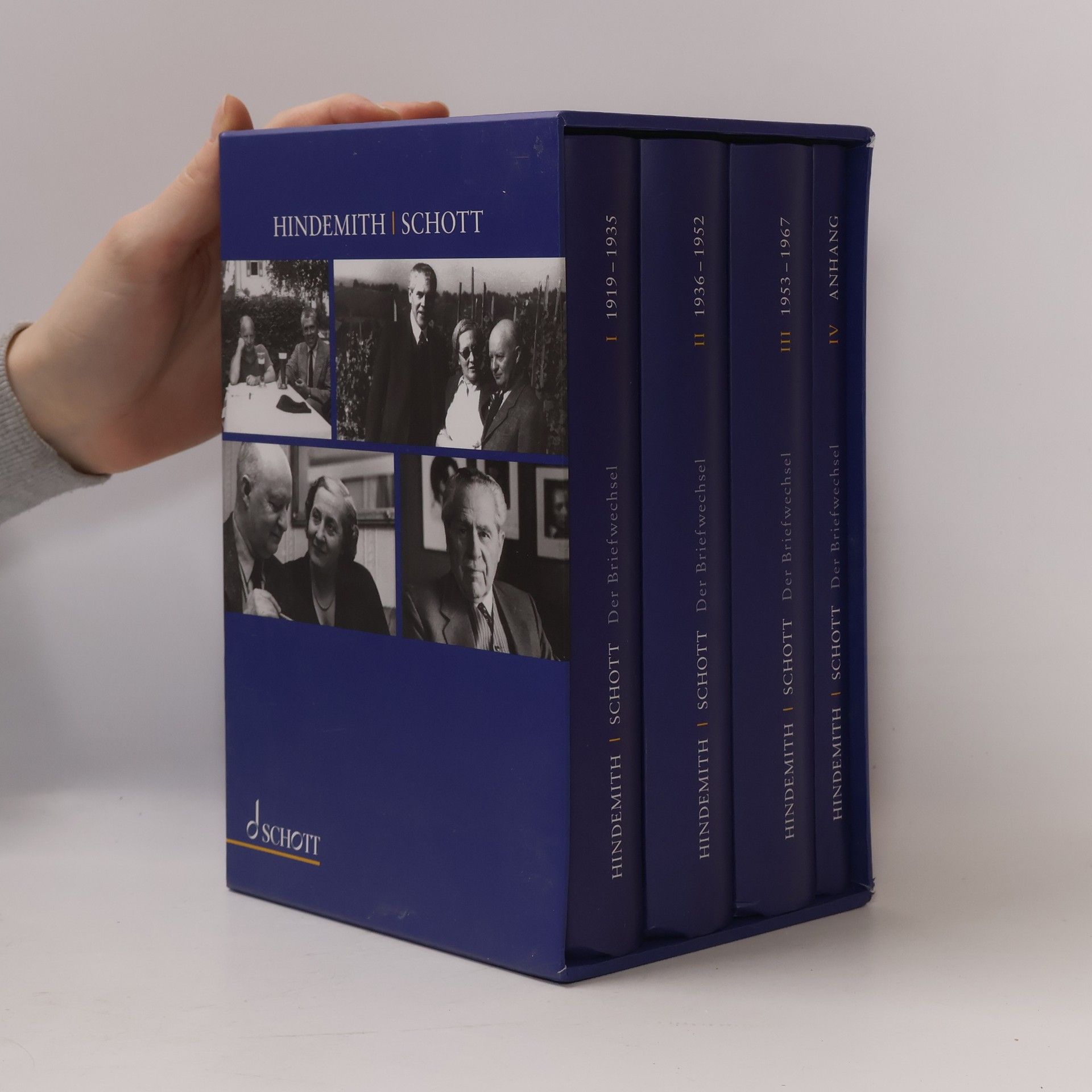 Kolektiv autorů Hindemith - Schott. Der Briefwechsel