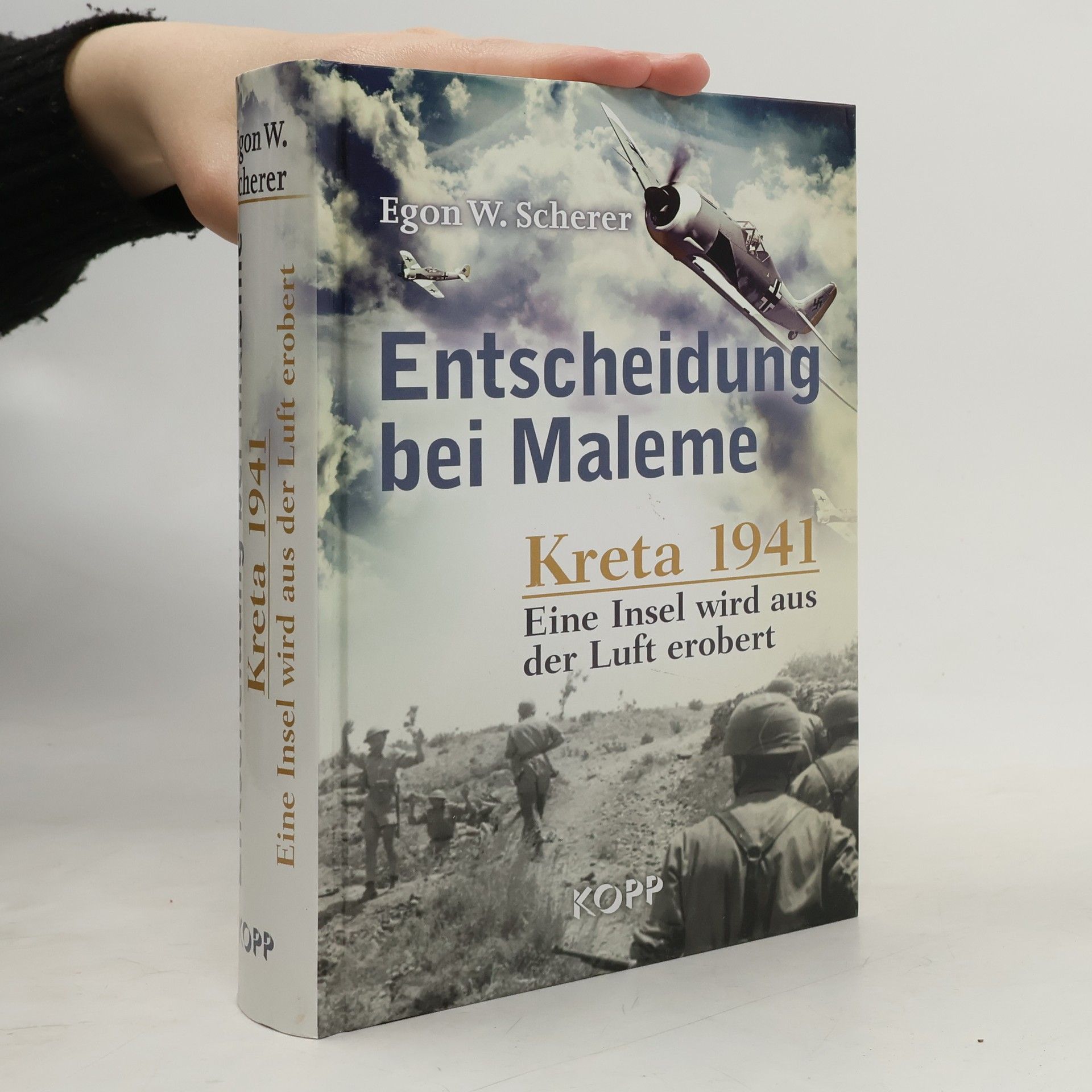 Egon W. Scherer Entscheidung bei Maleme