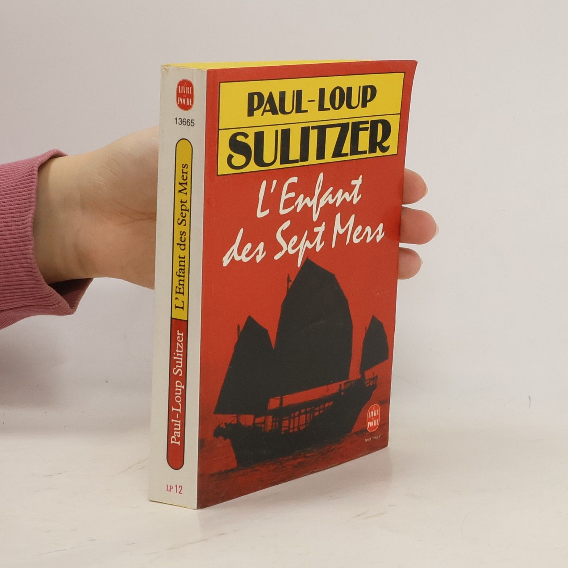 Paul Loup Sulitzer Livre de Poche: L'Enfant des Sept Mers