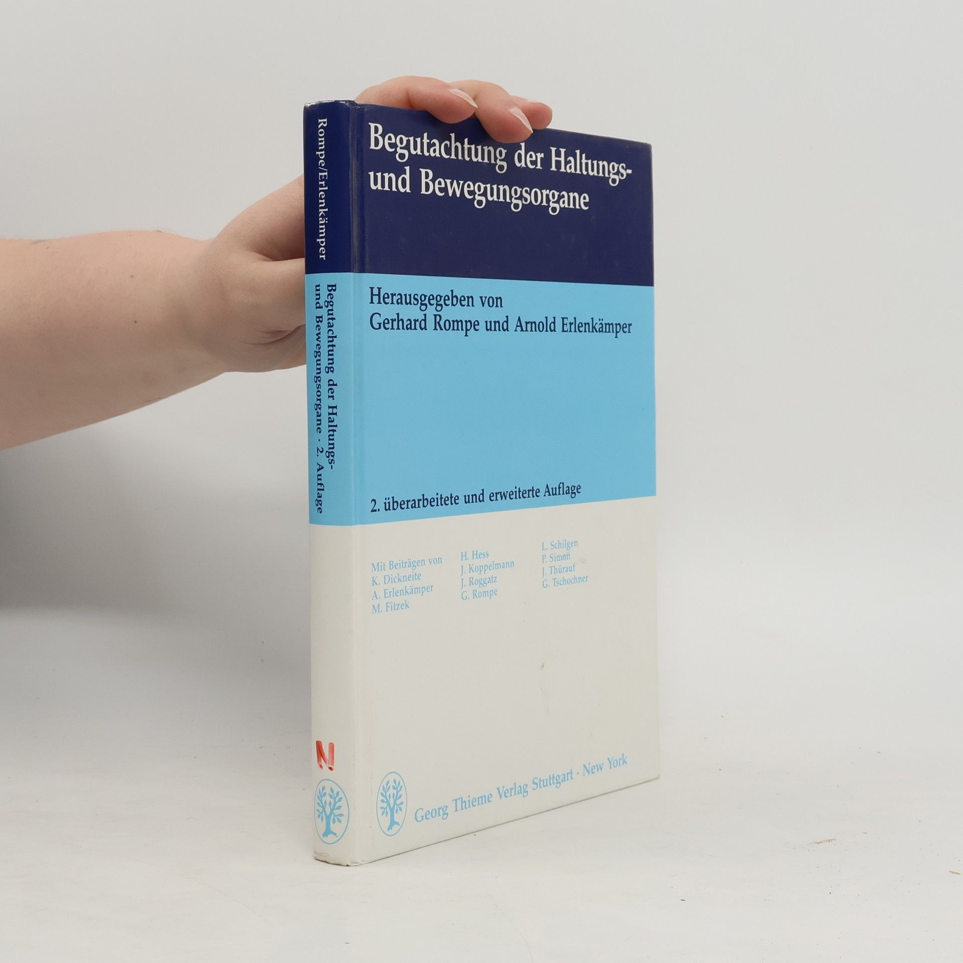Gerhard Rompe Begutachtung der Haltungs- und Bewegungsorgane