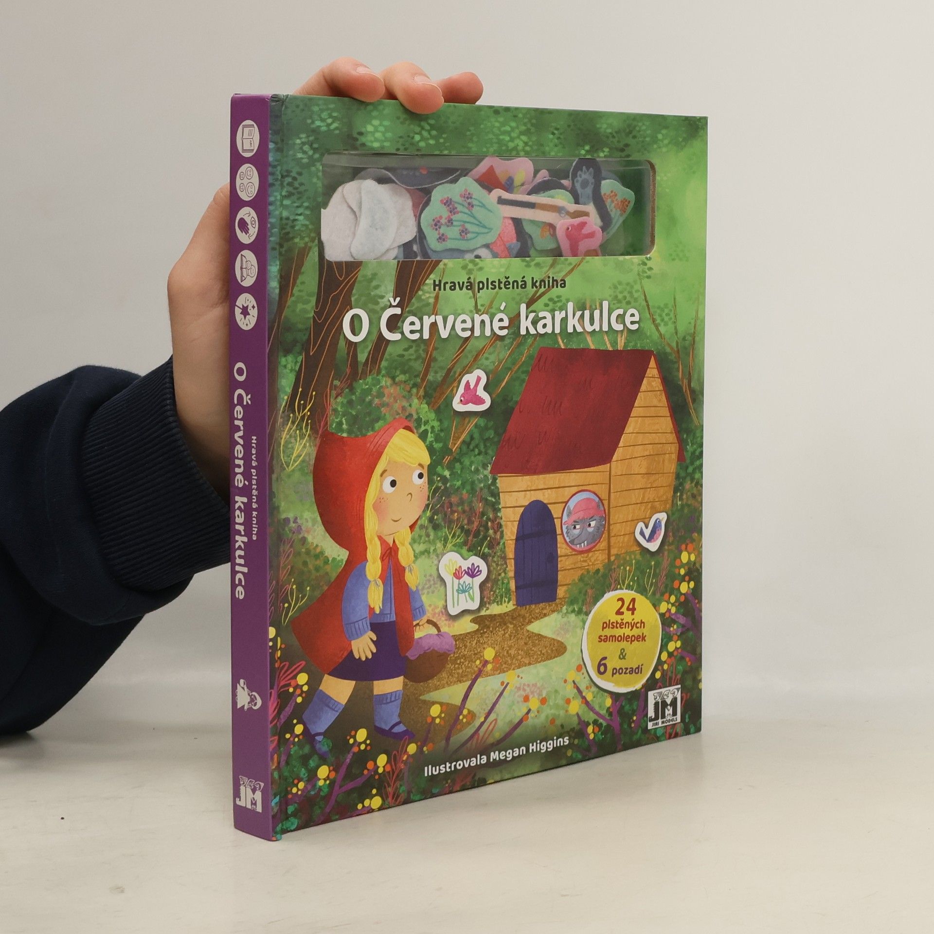 AA.VV. Hravá plstěná kniha. O Červené karkulce