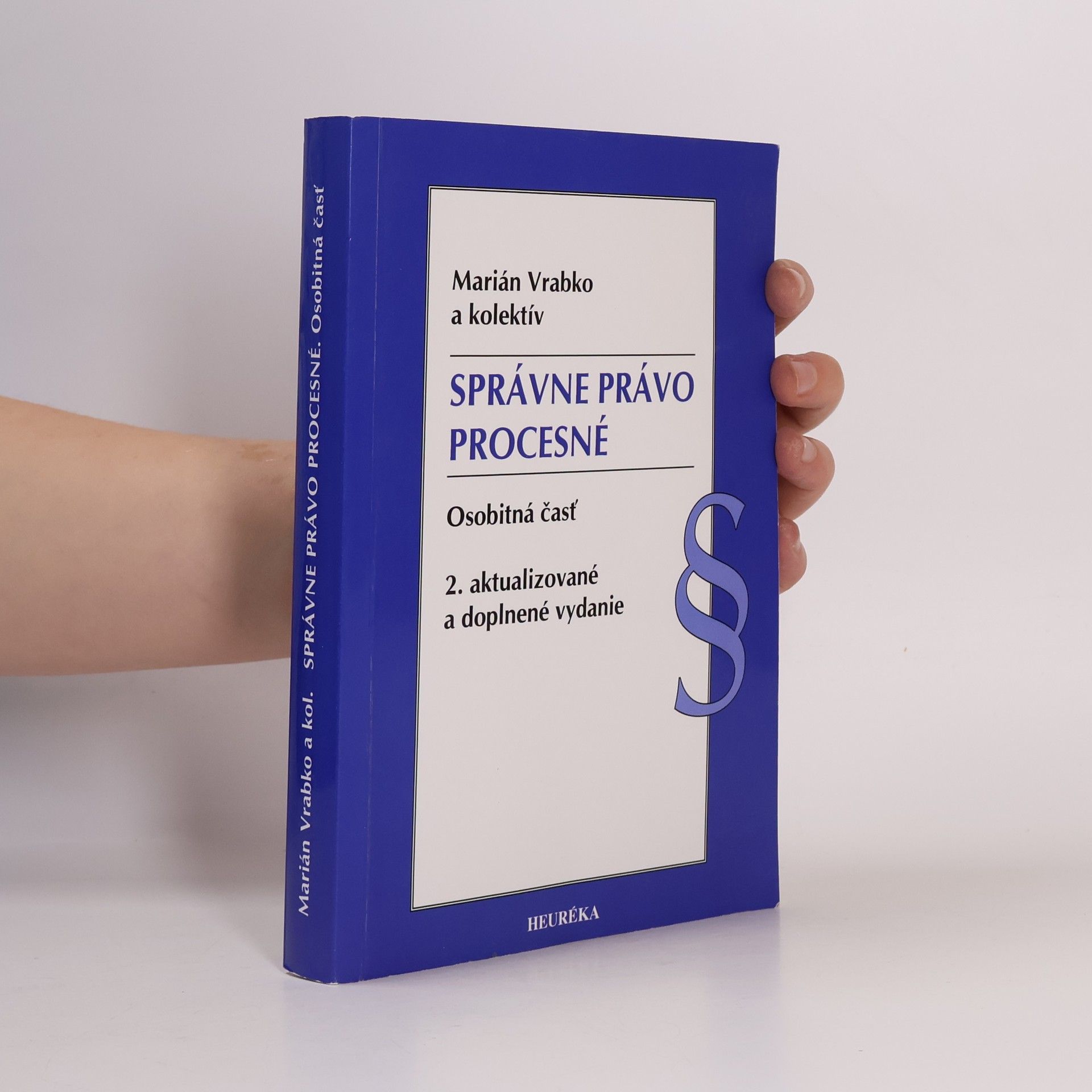 Marián Vrabko Správne právo procesné : osobitná časť