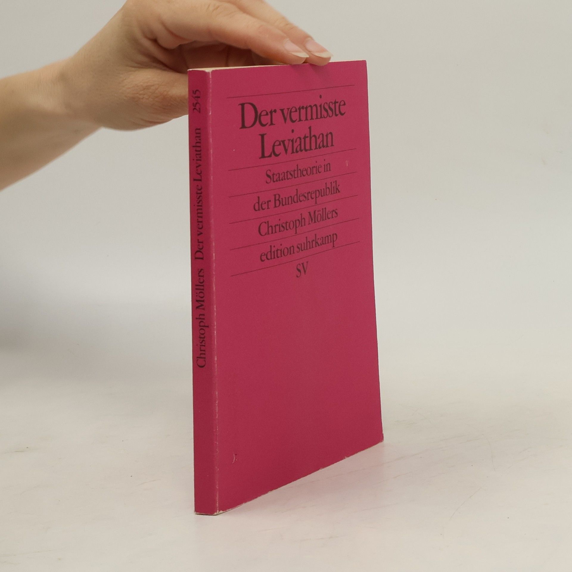 Christoph Möllers Der vermisste Leviathan