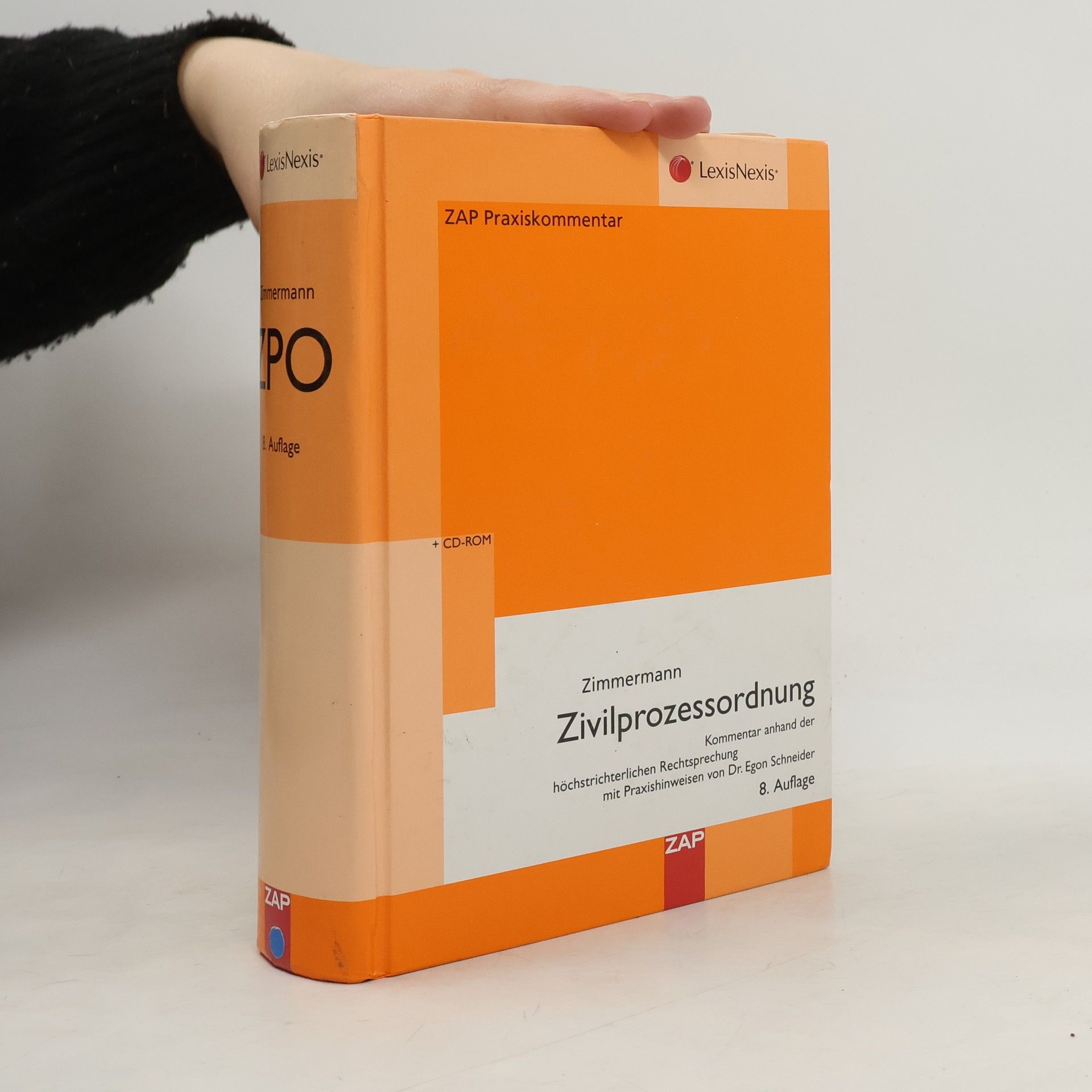 Walter Zimmermann Zivilprozessordnung mit Gerichtsverfassungsgesetz und Nebengesetzen