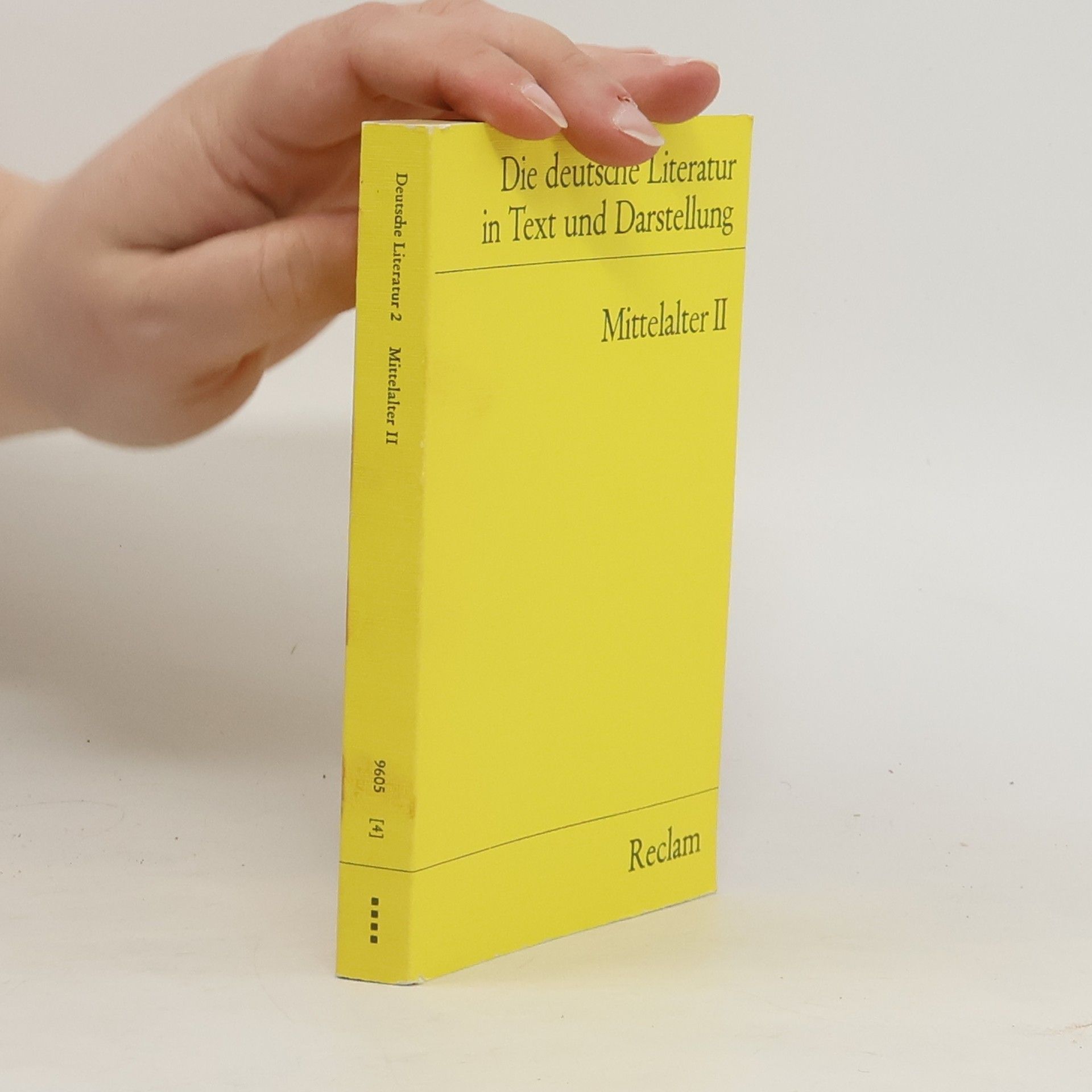 Autores varios Die deutsche Literatur in Text und Darstellung. Mittelalter II