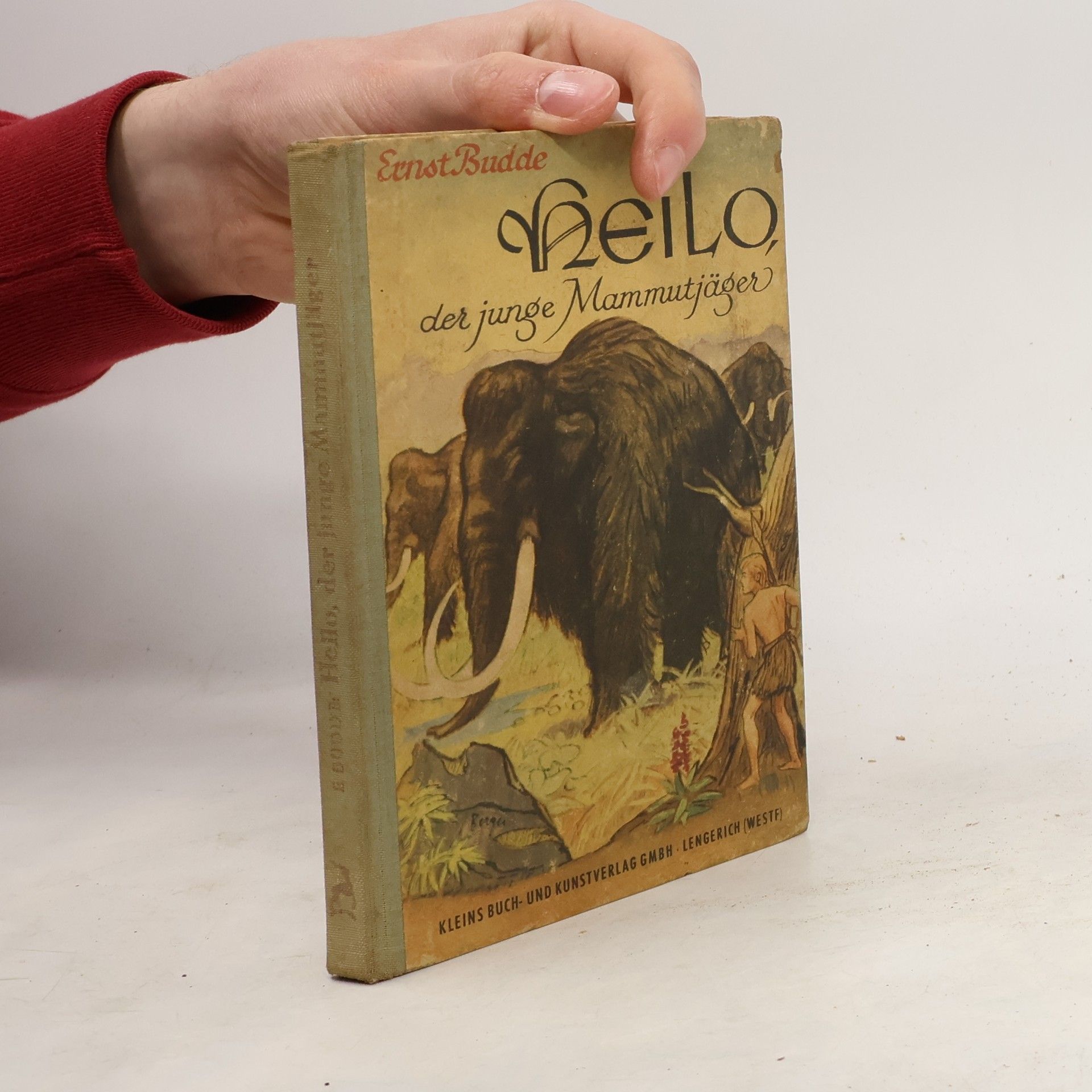 Ernst Budde Heilo der junge Mammutjäger