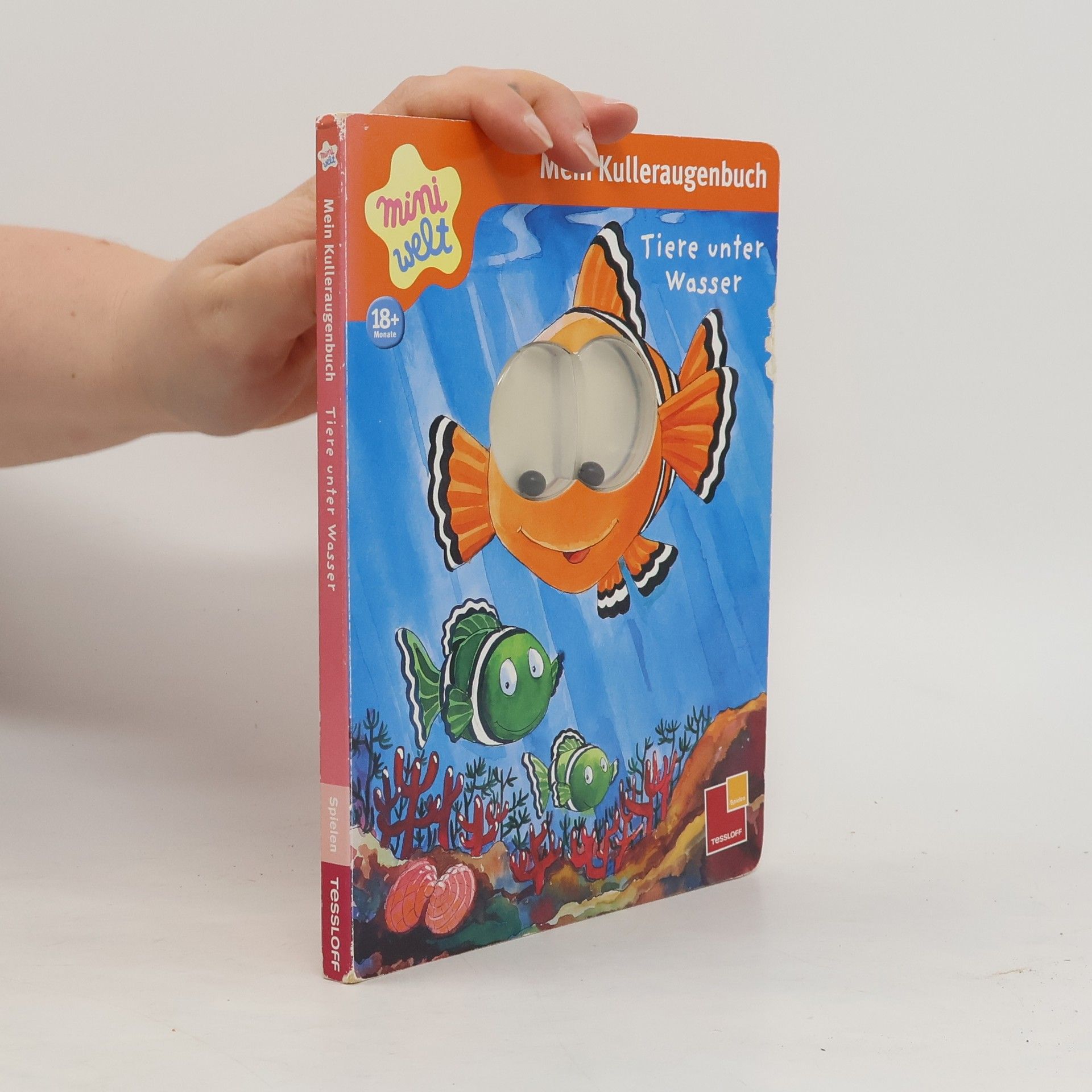 Antje Flad Miniwelt: Mein Kulleraugenbuch - Tiere unter Wasser