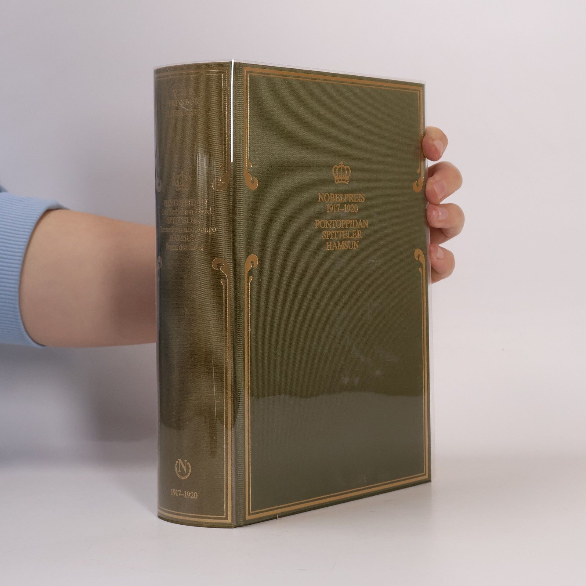 Henrik Pontoppidan Nobelpreis für Literatur 1917-1920. Pontoppidan, Spitteler, Hamsun