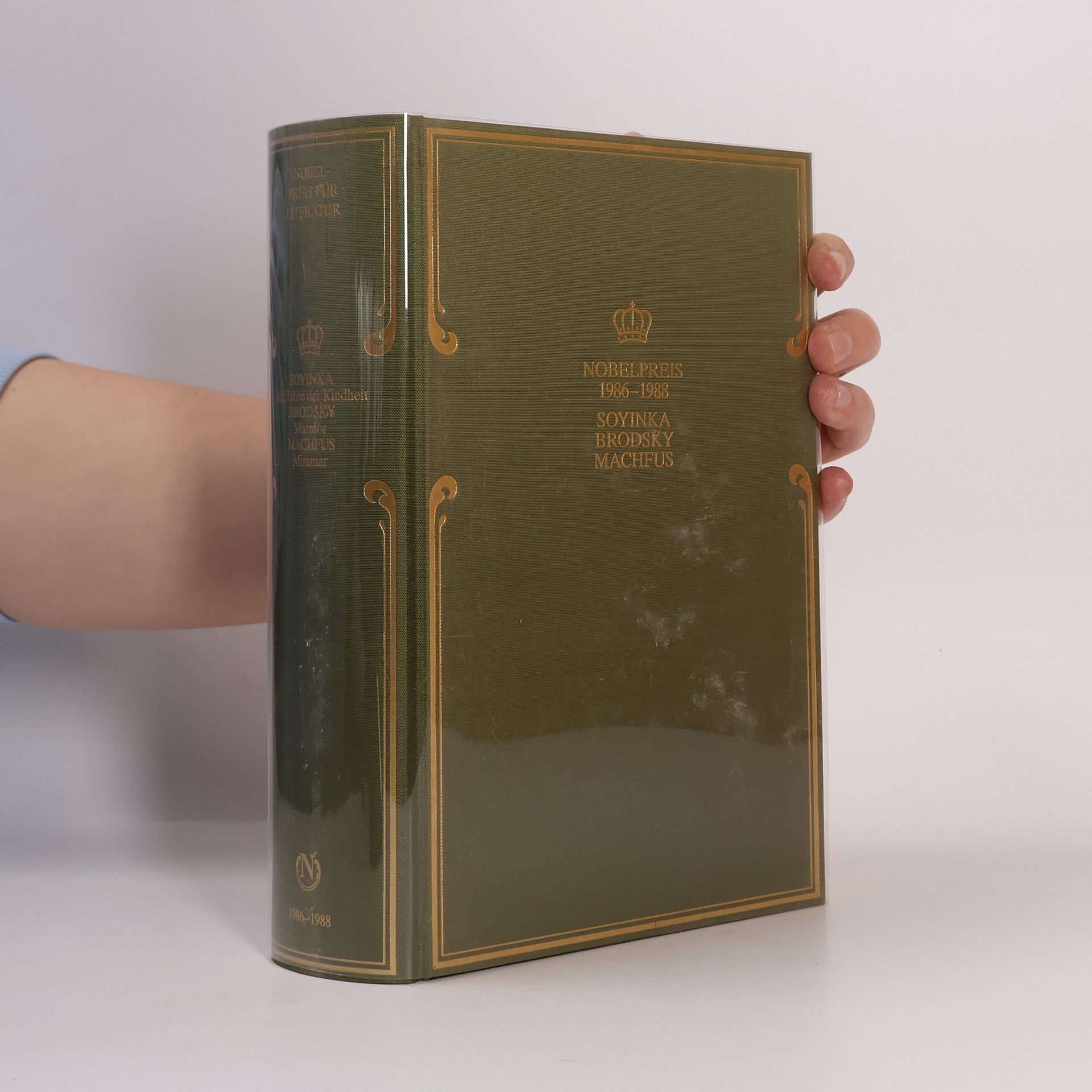 Nobelpreis für Literatur 1986-1988. Soyinka: Aké, Jahre fer Kindheit. Brodsky: Marmor. Machfus: Miramar