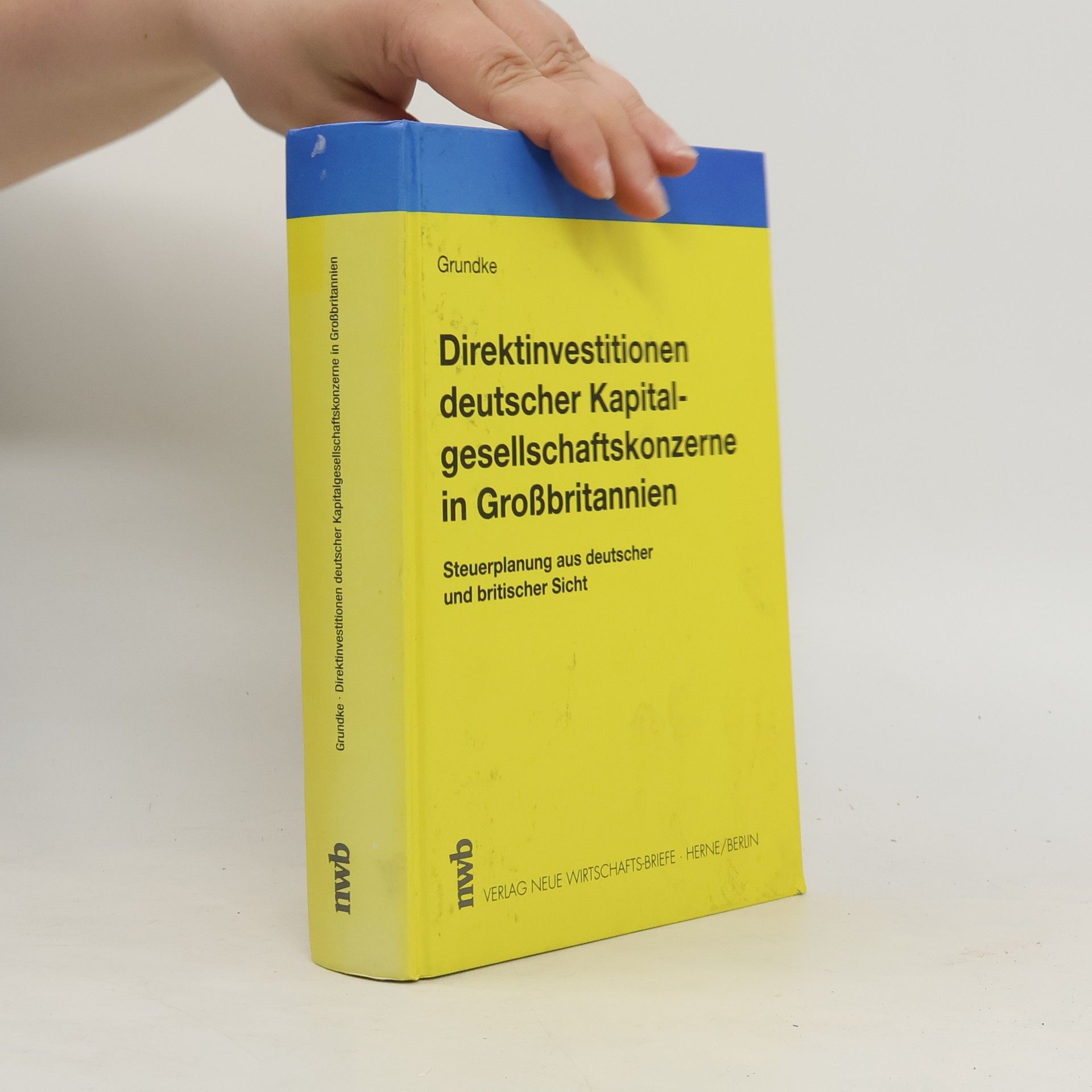 Matthias Grundke Direktinvestitionen deutscher Kapitalgesellschaftskonzerne in Großbritannien