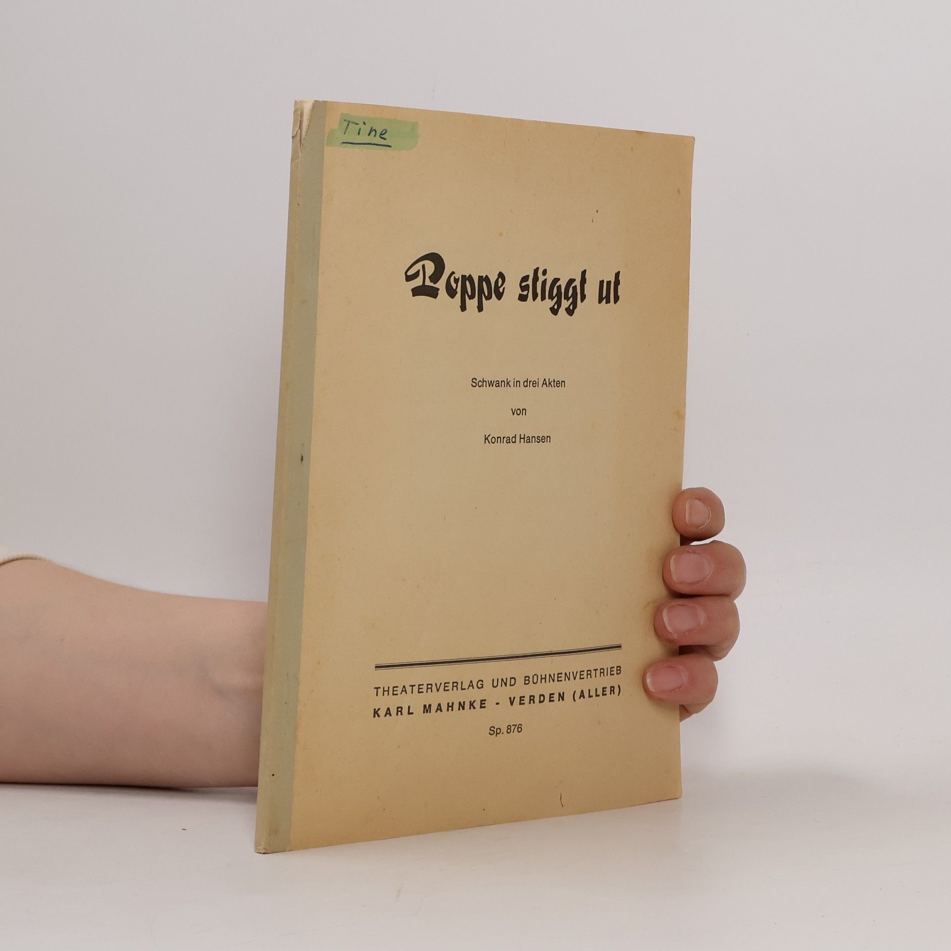 Konrad Hansen Poppe sliggt ut