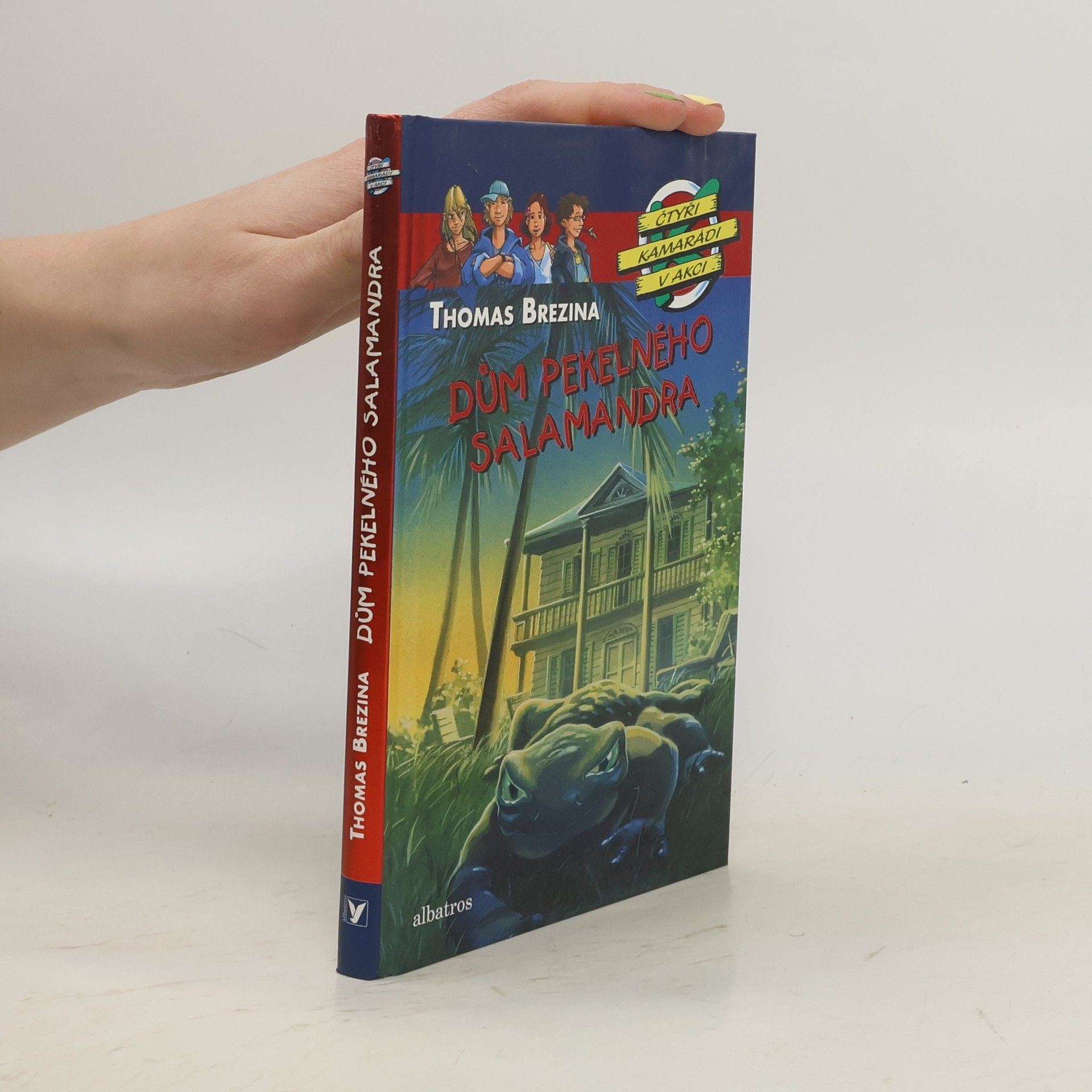 Thomas Brezina Dům pekelného salamandra