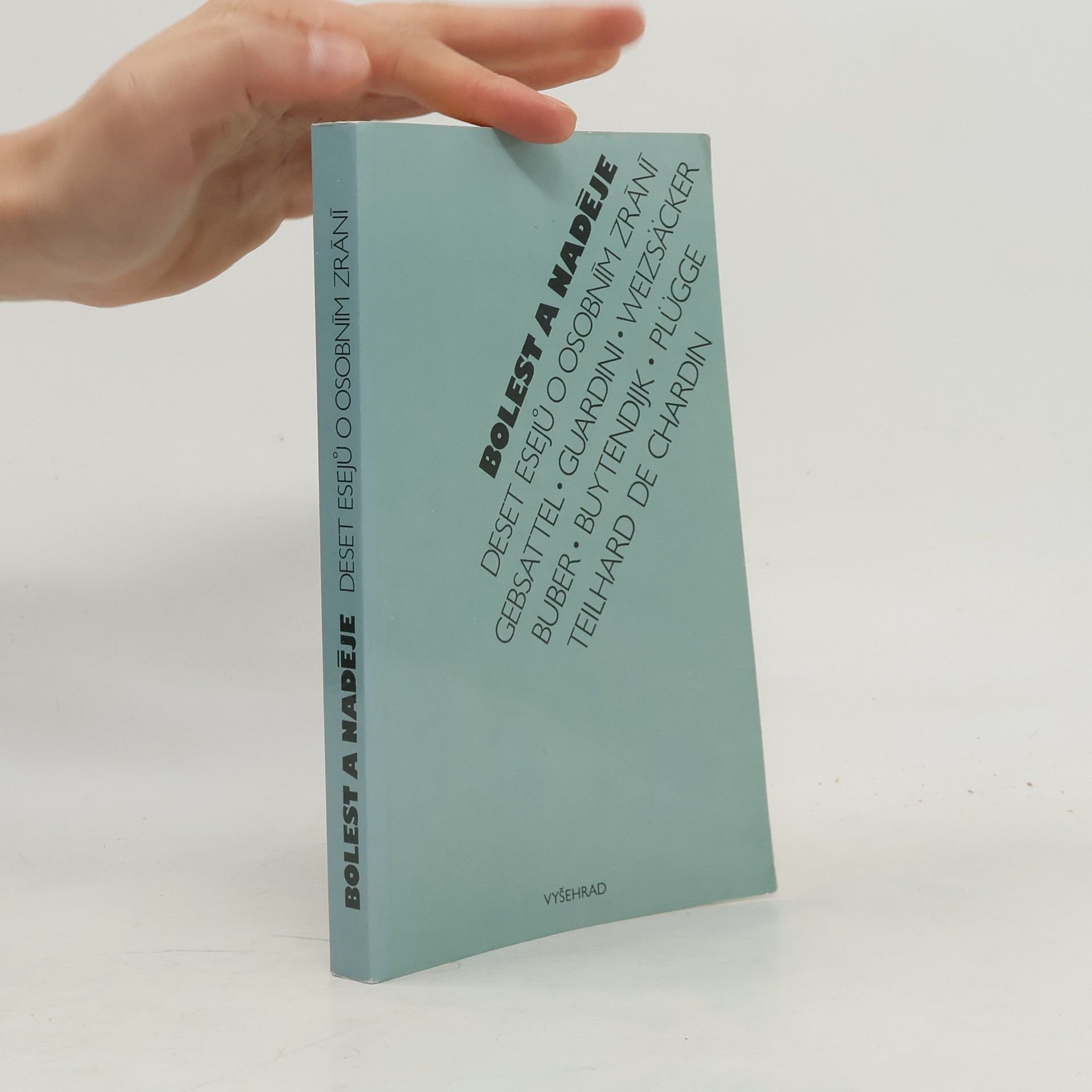 Miloš Černý Bolest a naděje : deset esejů o osobním zrání