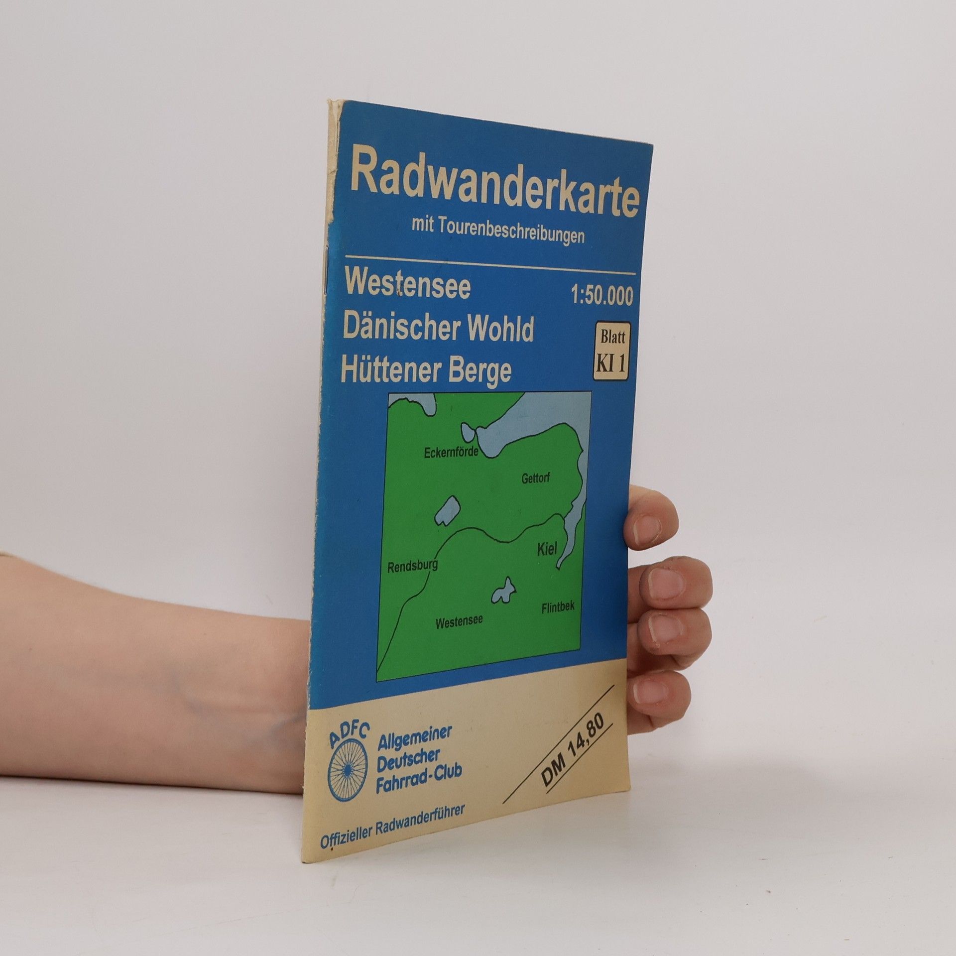Various authors Radwanderkarte mit Tourenbeschreibungen