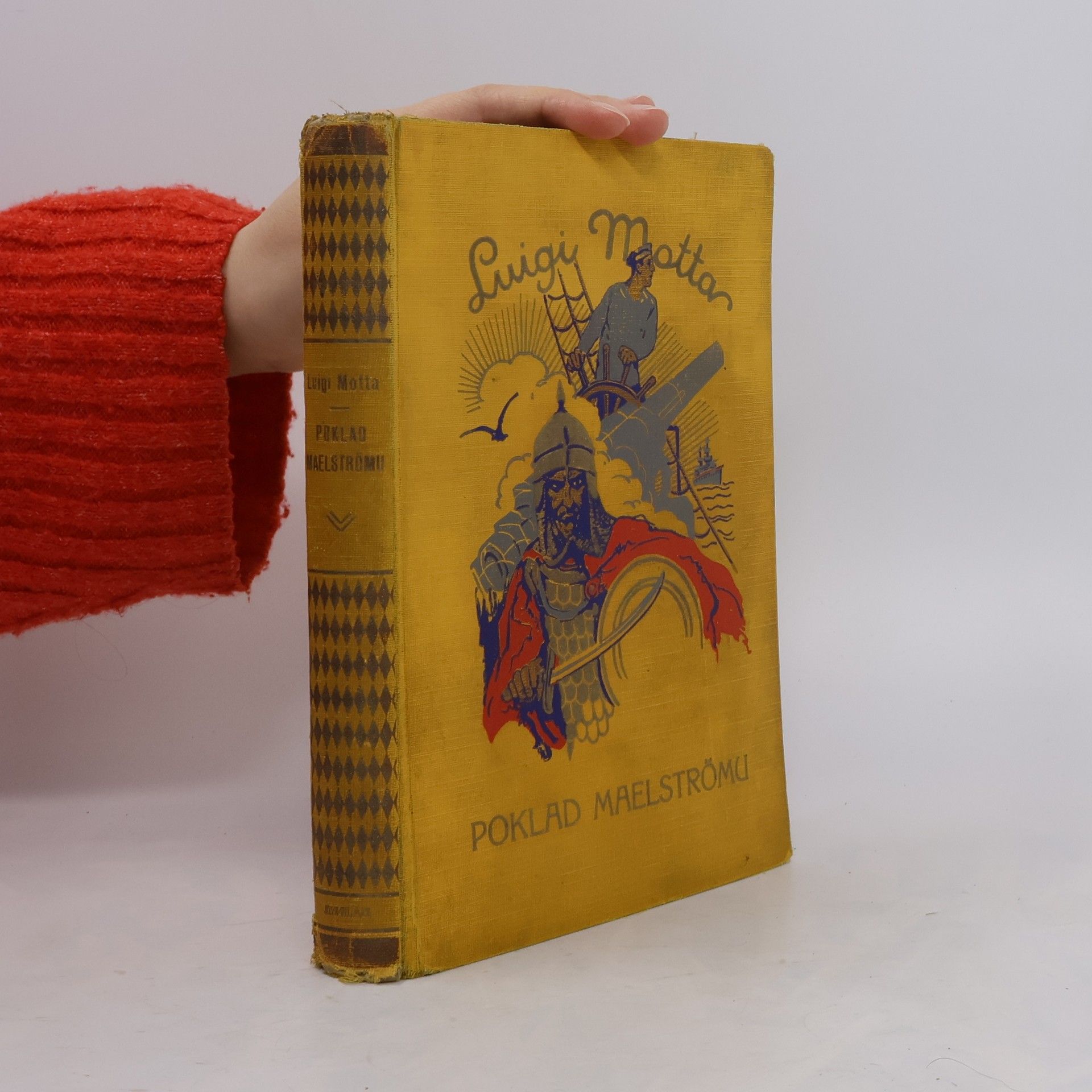 Luigi Motta Bospor v plamenech : dobrodružný román