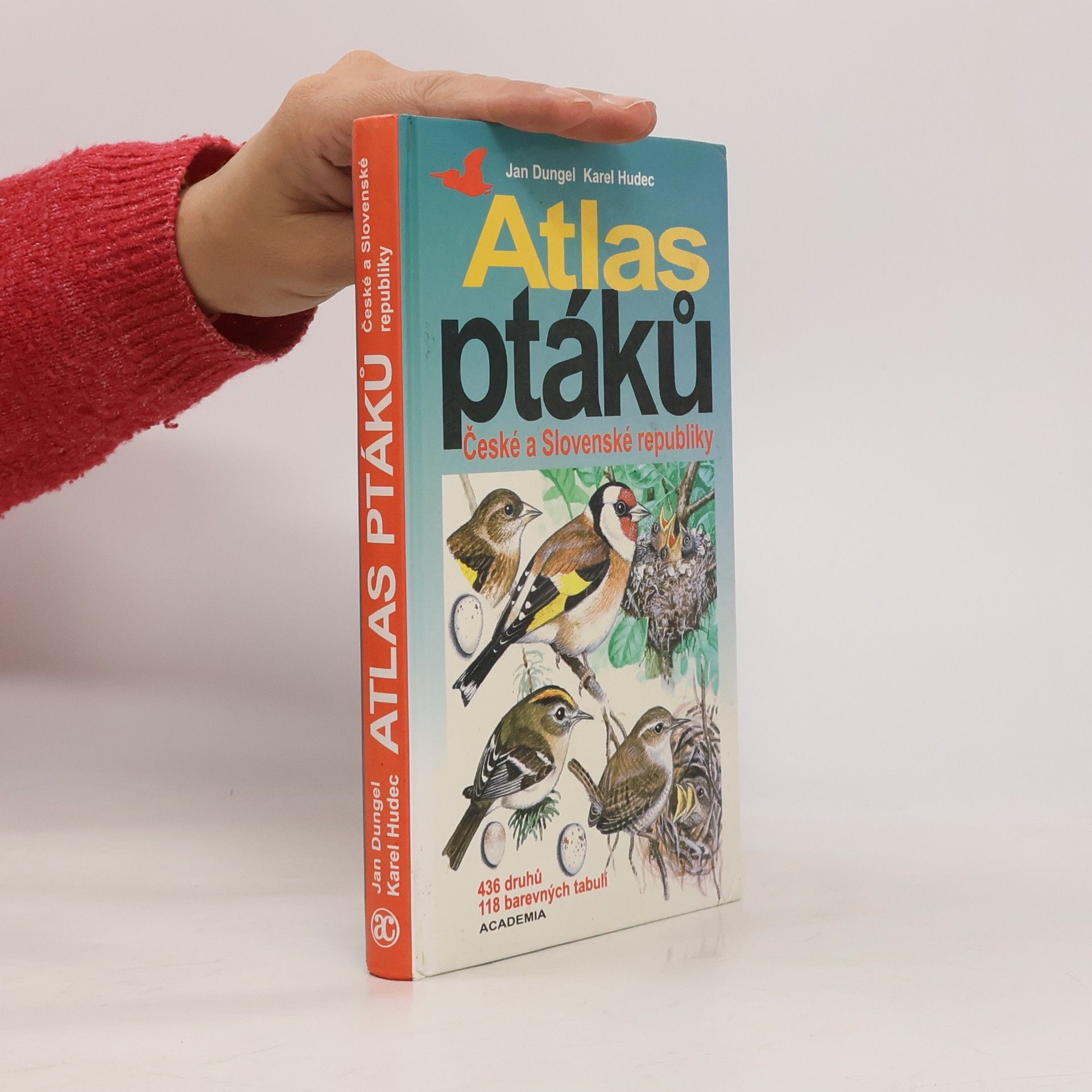 Karel Hudec Atlas ptáků České a Slovenské republiky