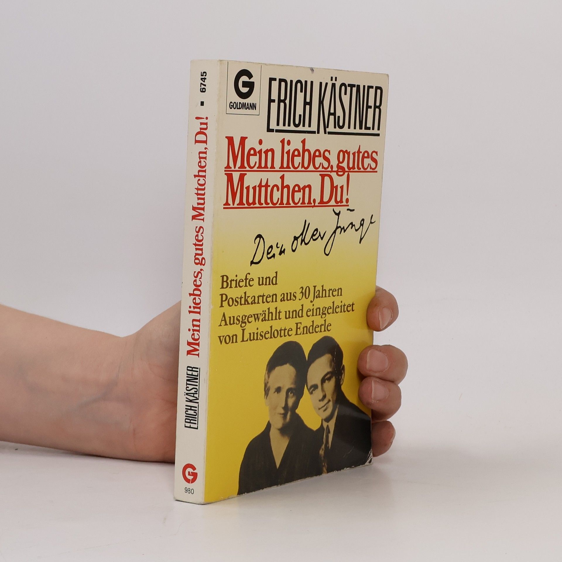 Erich Kästner Mein liebes, gutes Muttchen, du!