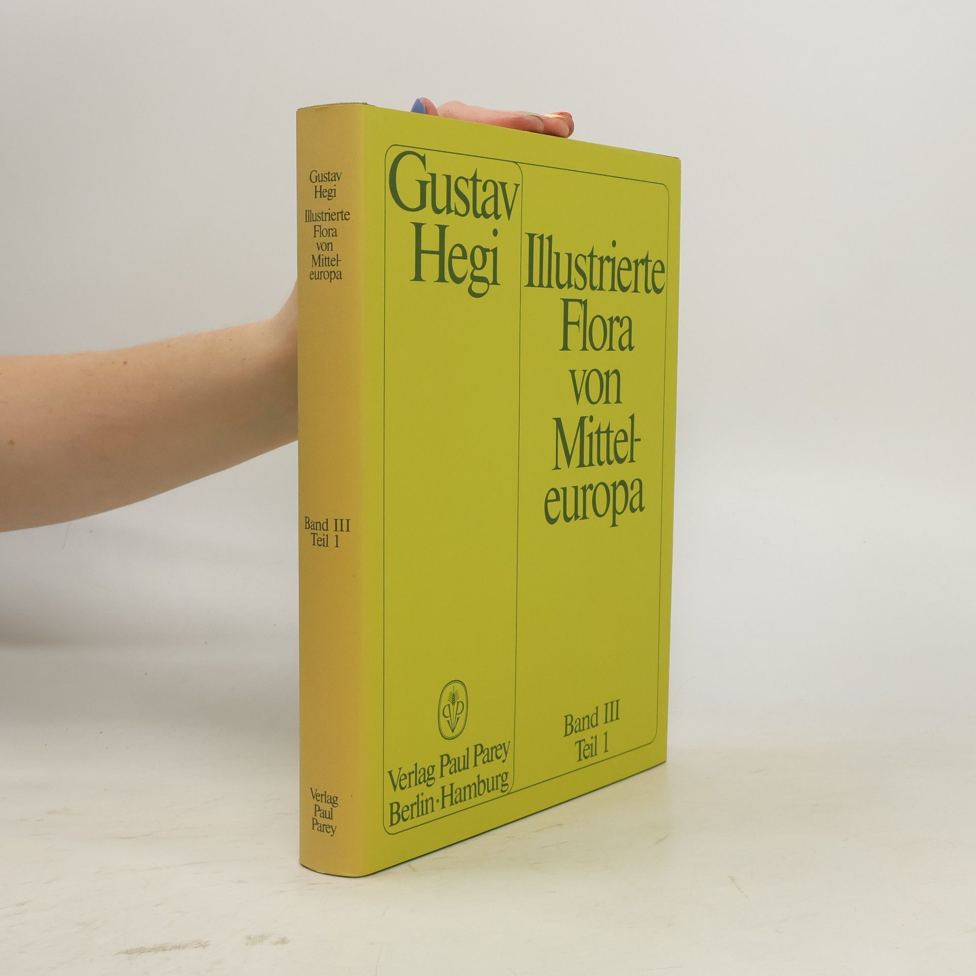 Gustav Hegi Illustrierte Flora von Mitteleuropa