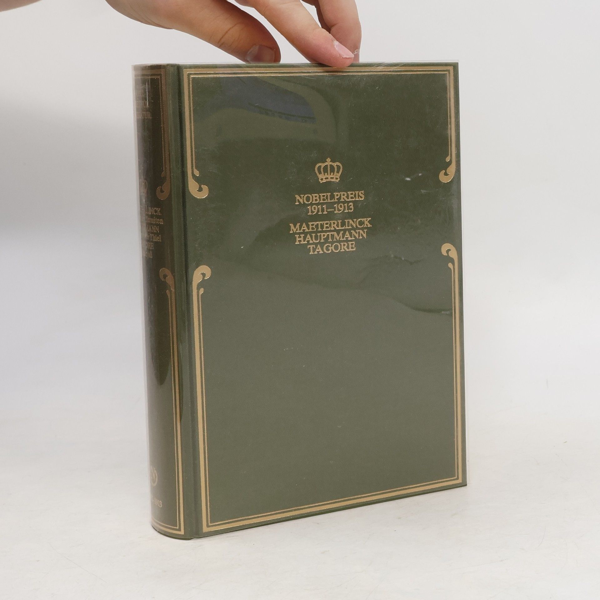 Maurice Maeterlinck Nobelpreis für Literatur 1911-1913. Maeterlinck. Hauptmann. Tagore