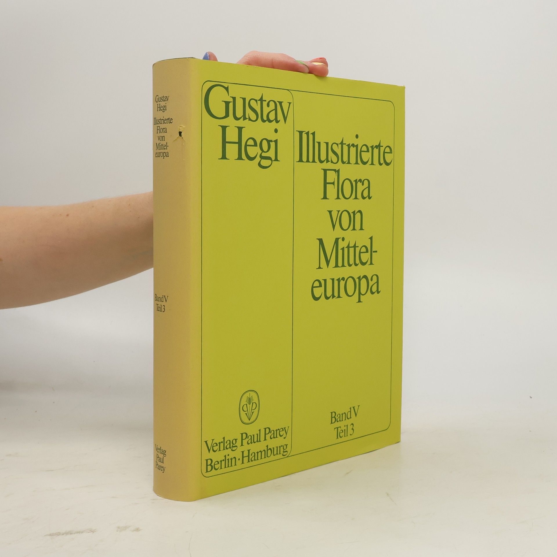 Gustav Hegi Illustrierte Flora von Mitteleuropa