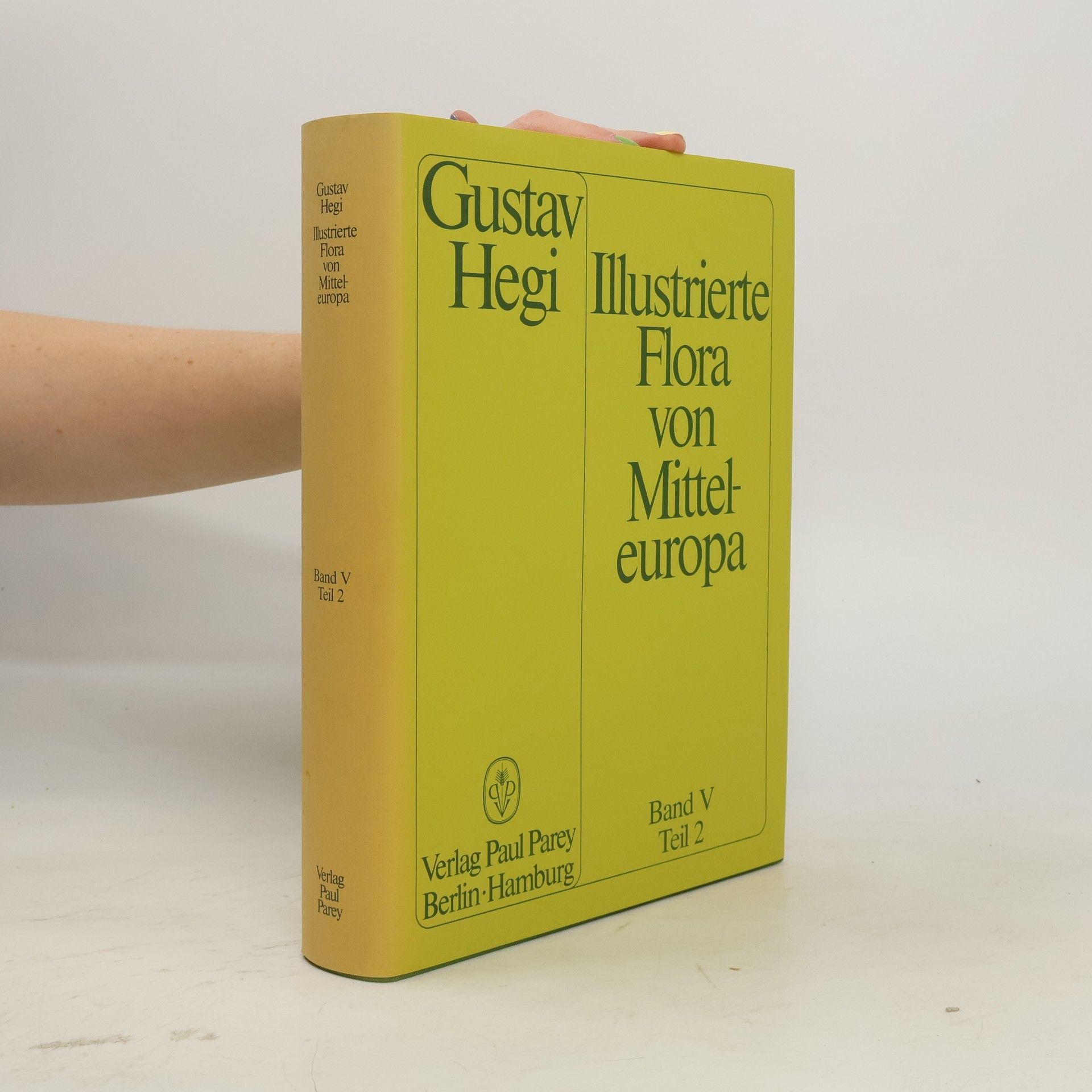 Gustav Hegi Illustrierte Flora von Mitteleuropa, Band V Teil 2