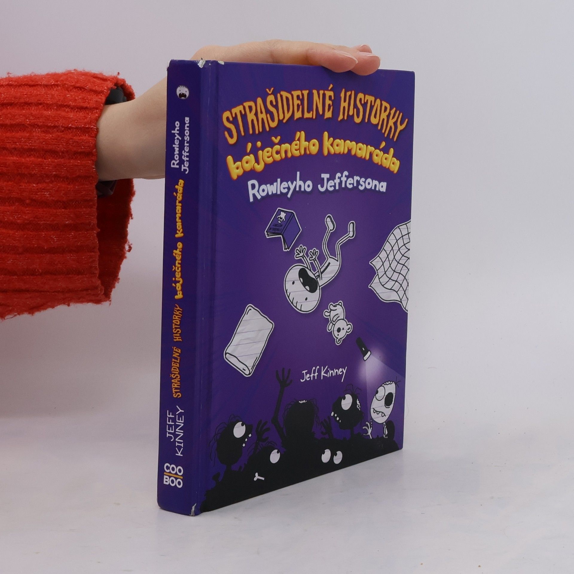 Jeff Kinney Strašidelné historky báječného kamaráda Rowleyho Jeffersona