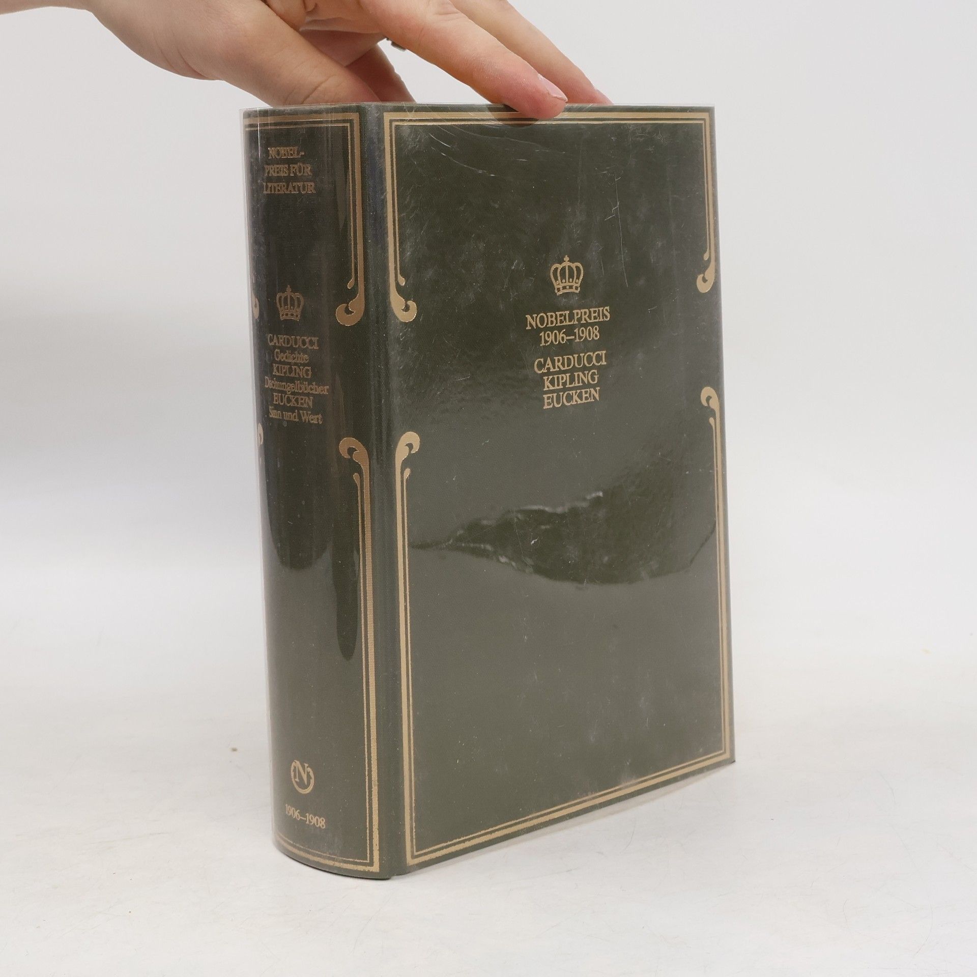 Giosue Carducci Nobelpreis für Literatur 1906-1908. Gedichte. Dschungelbücher. Sinn und Wert