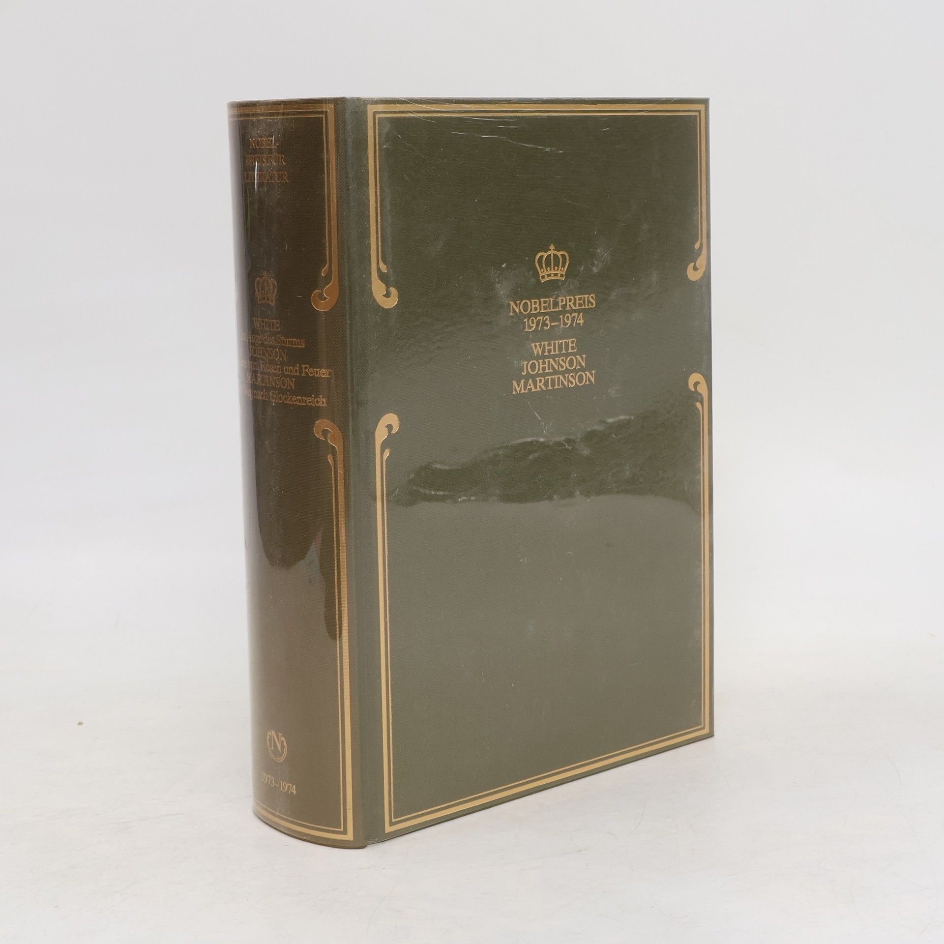 Patrick White Nobel Preis 1973-1974. White, Johnson, Martinson