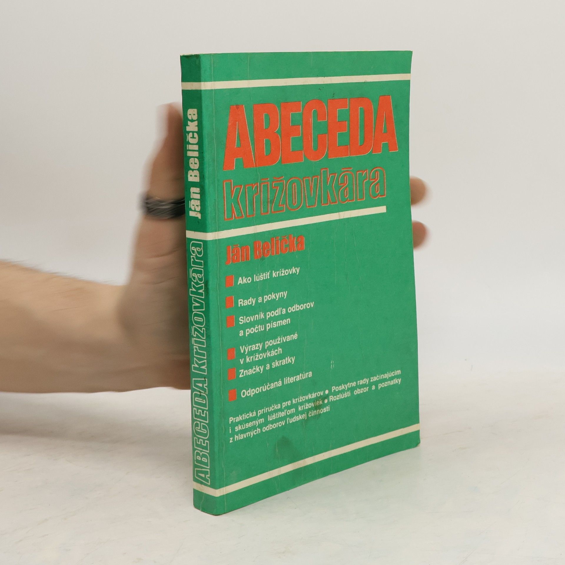 Ján Belička Abeceda krížovkára